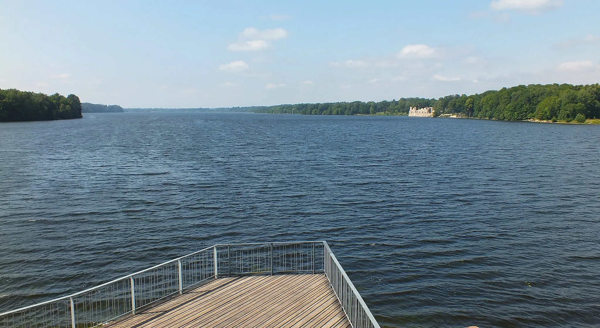 Photo showing: Daugava no Likteņdārza skatu laukuma