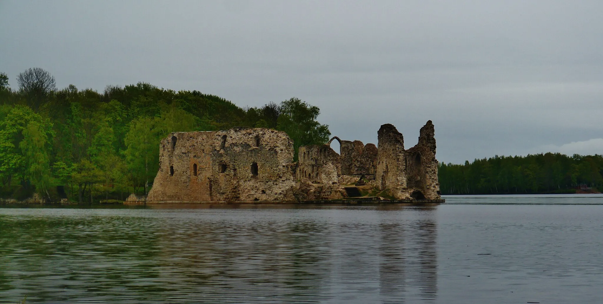 Photo showing: Koknese Castle ruins, Koknese, Latvia