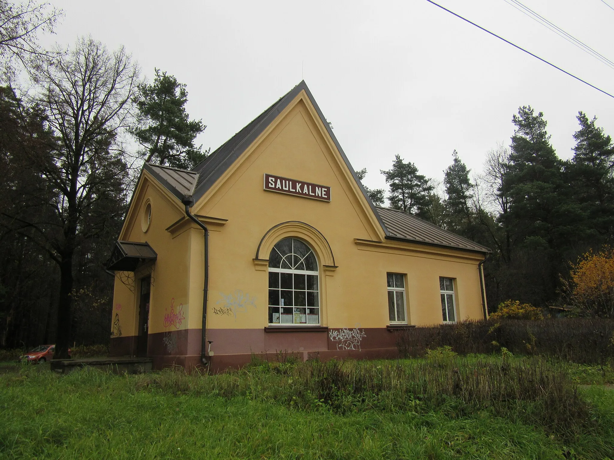 Photo showing: Saulkalne station 2