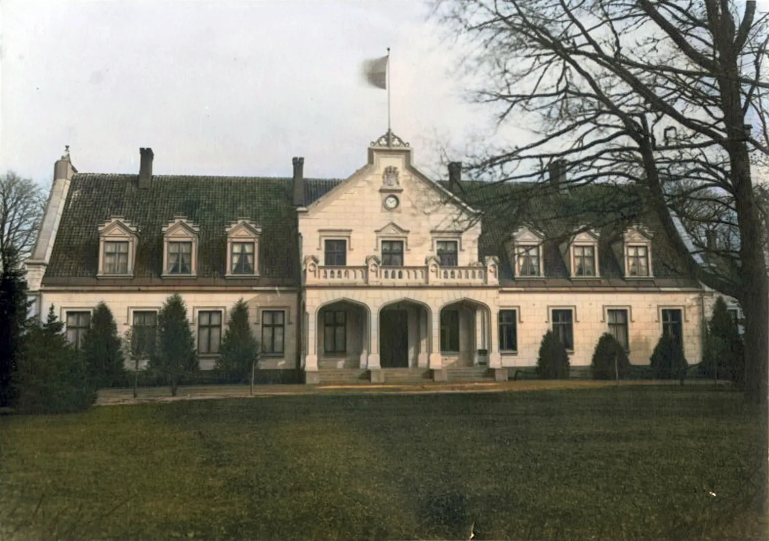 Photo showing: Seja manor around year 1910