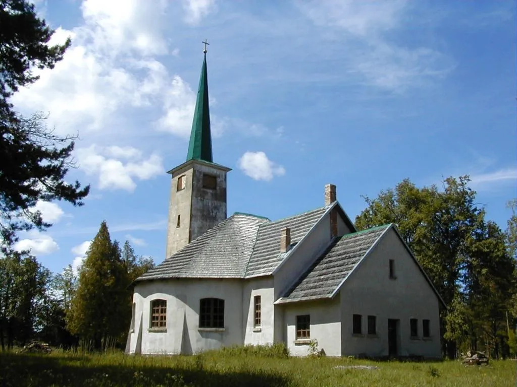 Photo showing: Allaži church