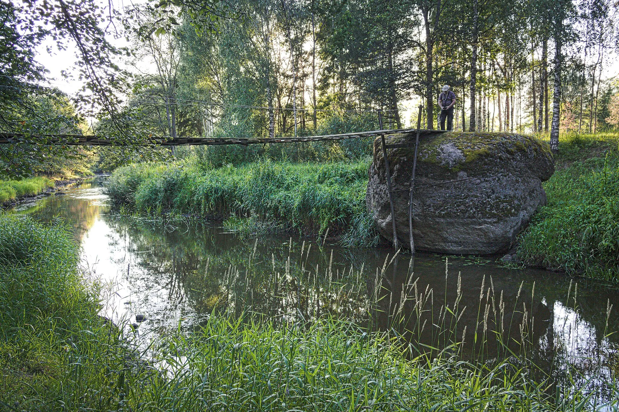 Photo showing: The third biggest stone in Latvia.