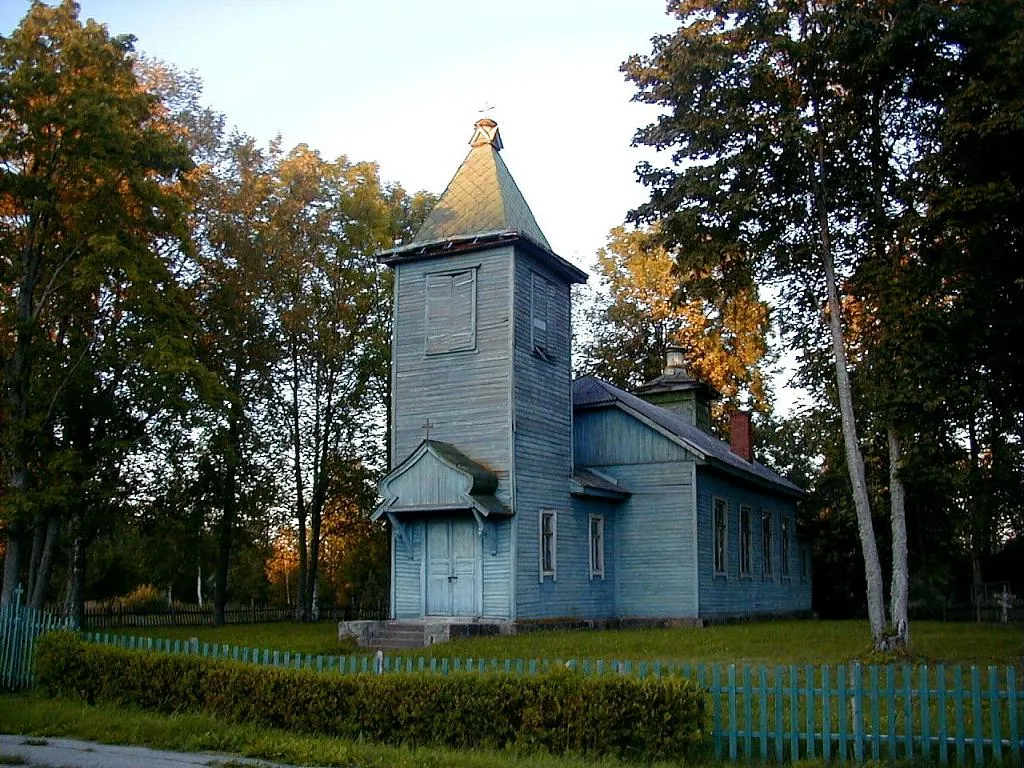 Photo showing: Vīksna orthodox church