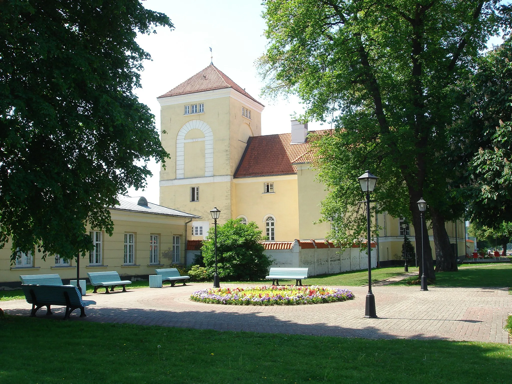 Photo showing: Castle at Ventspils.