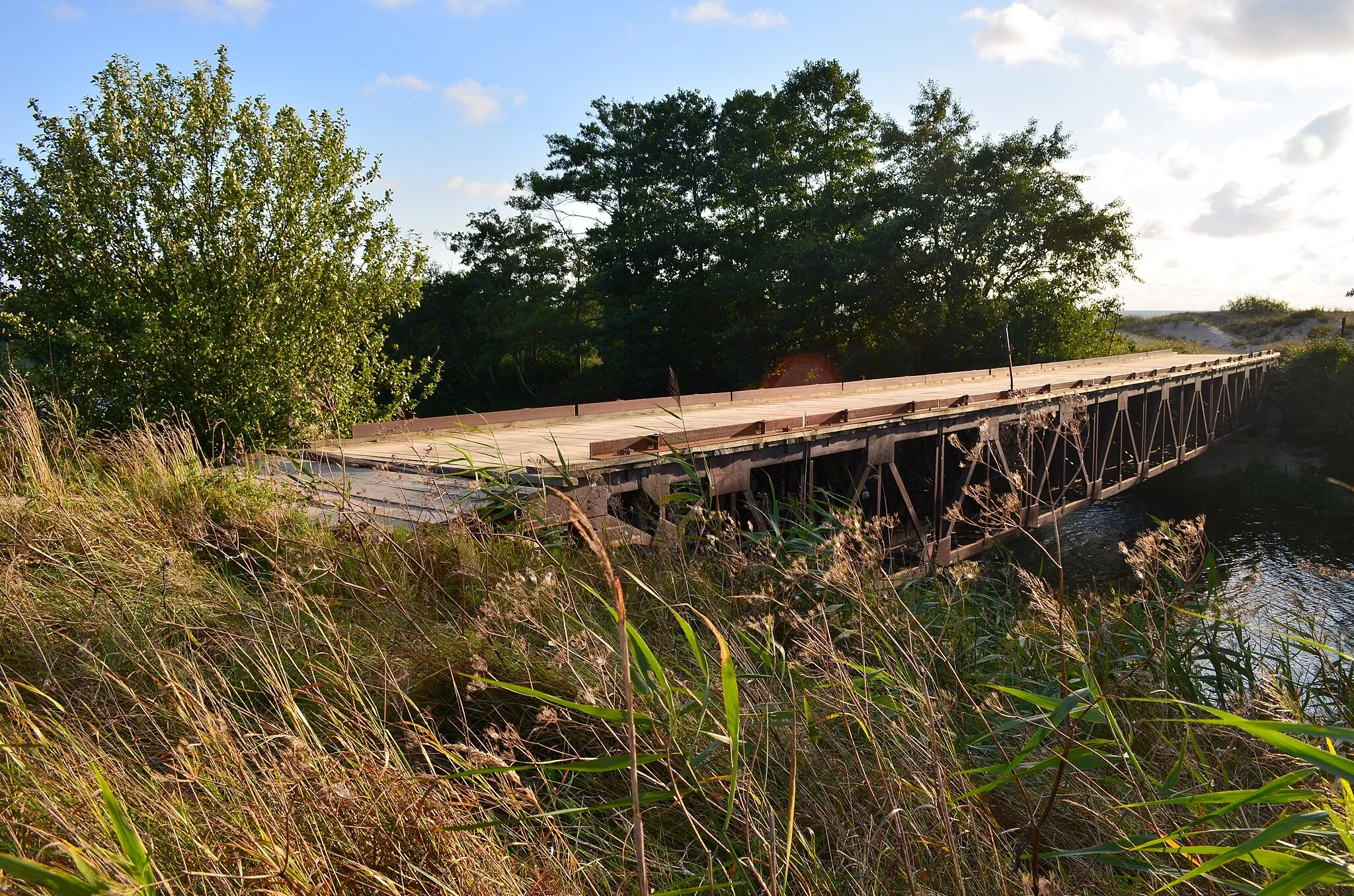 Photo showing: The river Užava