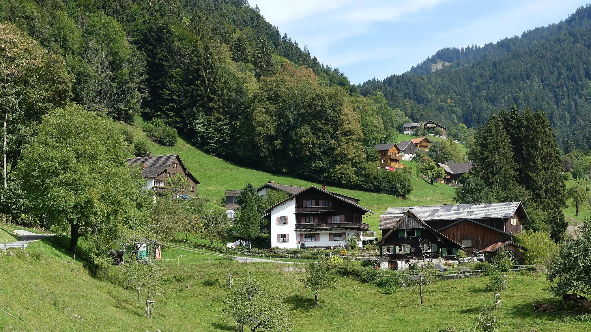 Photo showing: Meschach ist eine Siedlung in der österreichischen Gemeinde Götzis