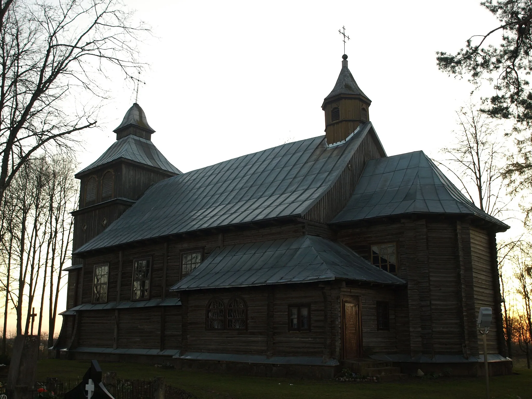 Photo showing: Alionys church, Širvintos district, Lithuania