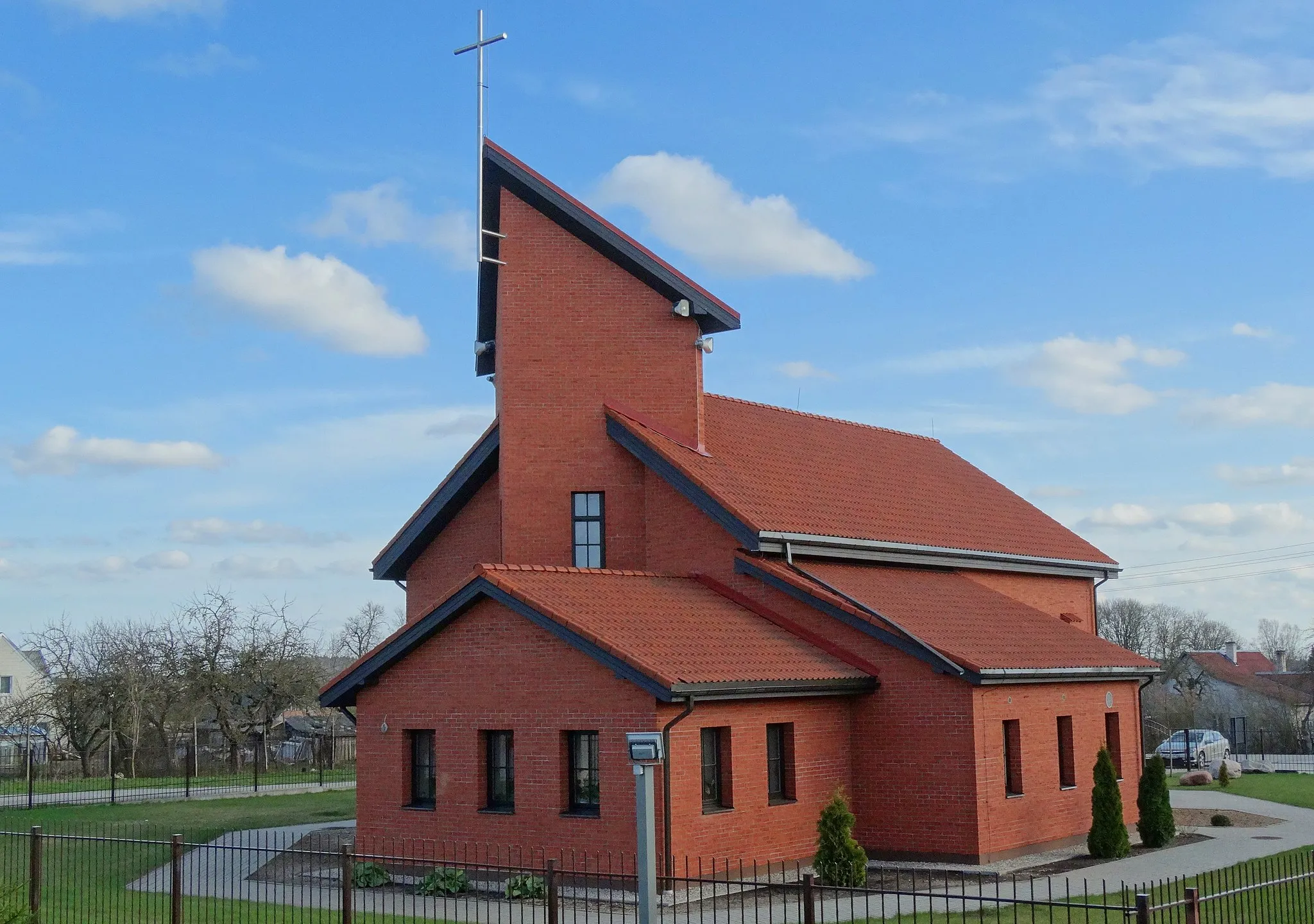Photo showing: Saint Raphael Kalinowski church, Nemėžis, Vilnius district, Lithuania