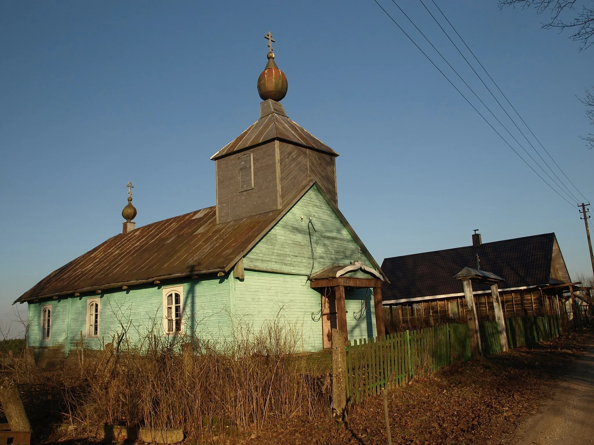 Photo showing: Daniliškės Orthodox church, Trakai district, Lithuania