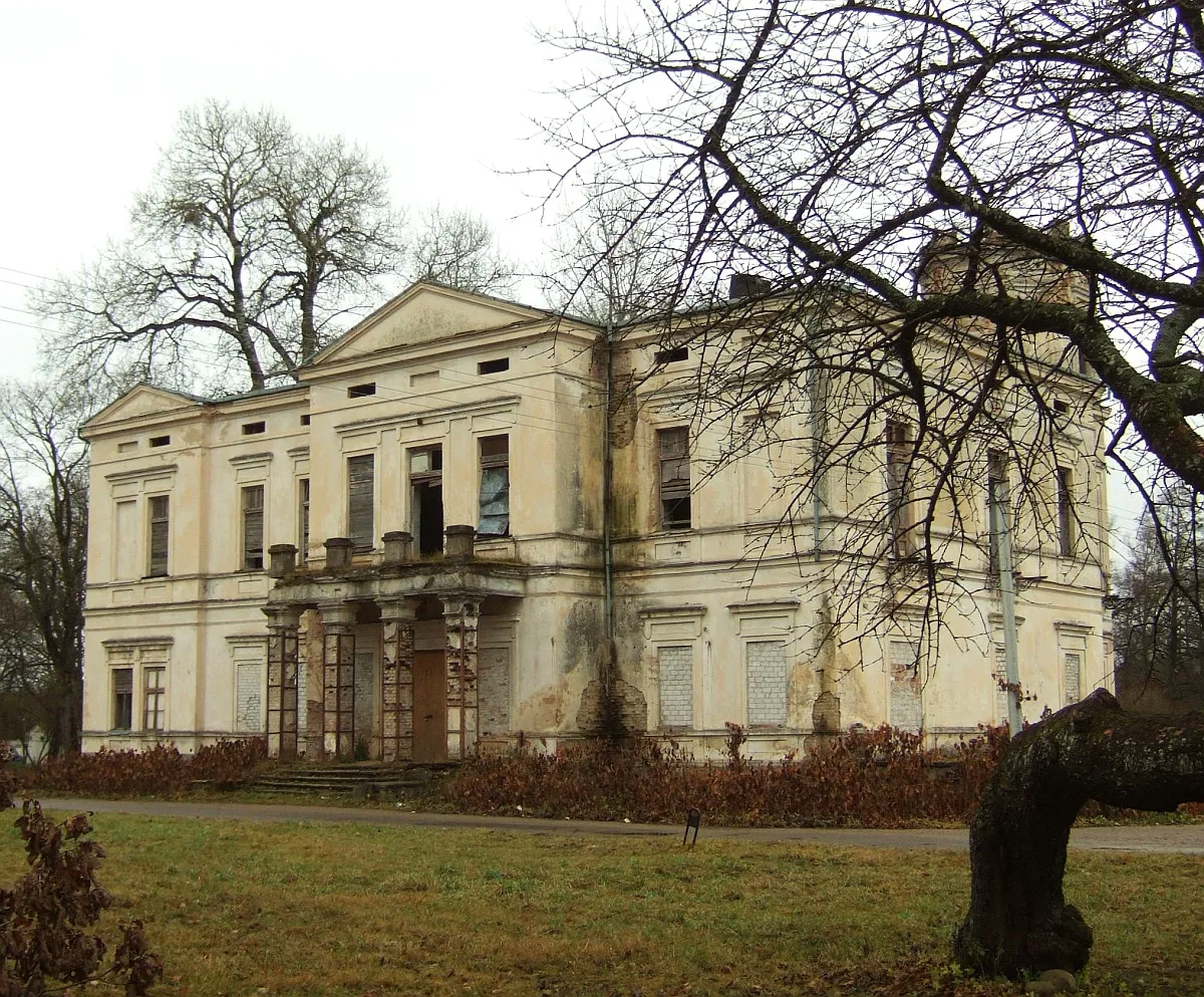 Photo showing: Manor of Baltoji Vokė
