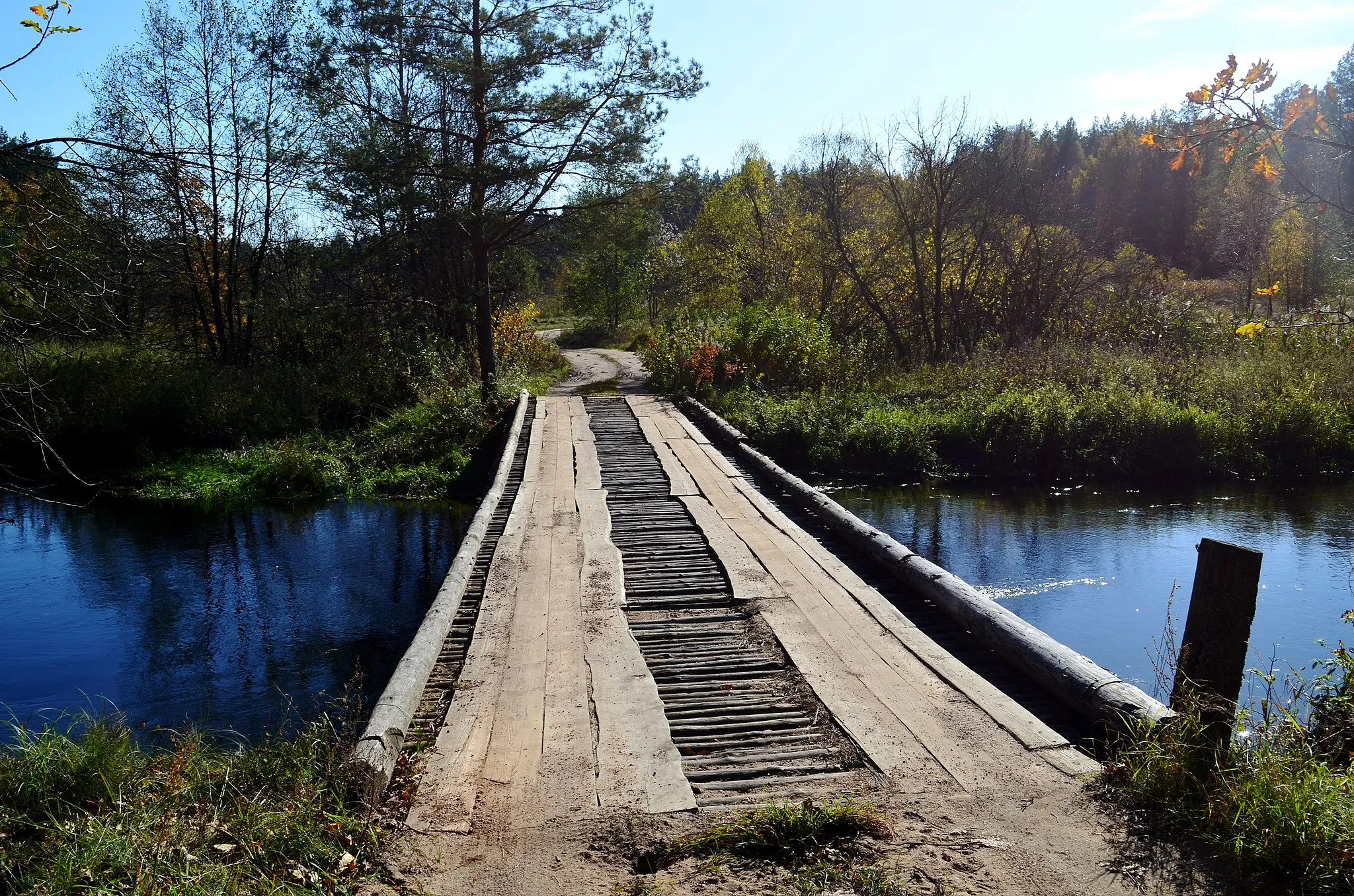 Photo showing: Tiltas per Šalčią, Visinčios Ūtos k., Šalčininkų r.