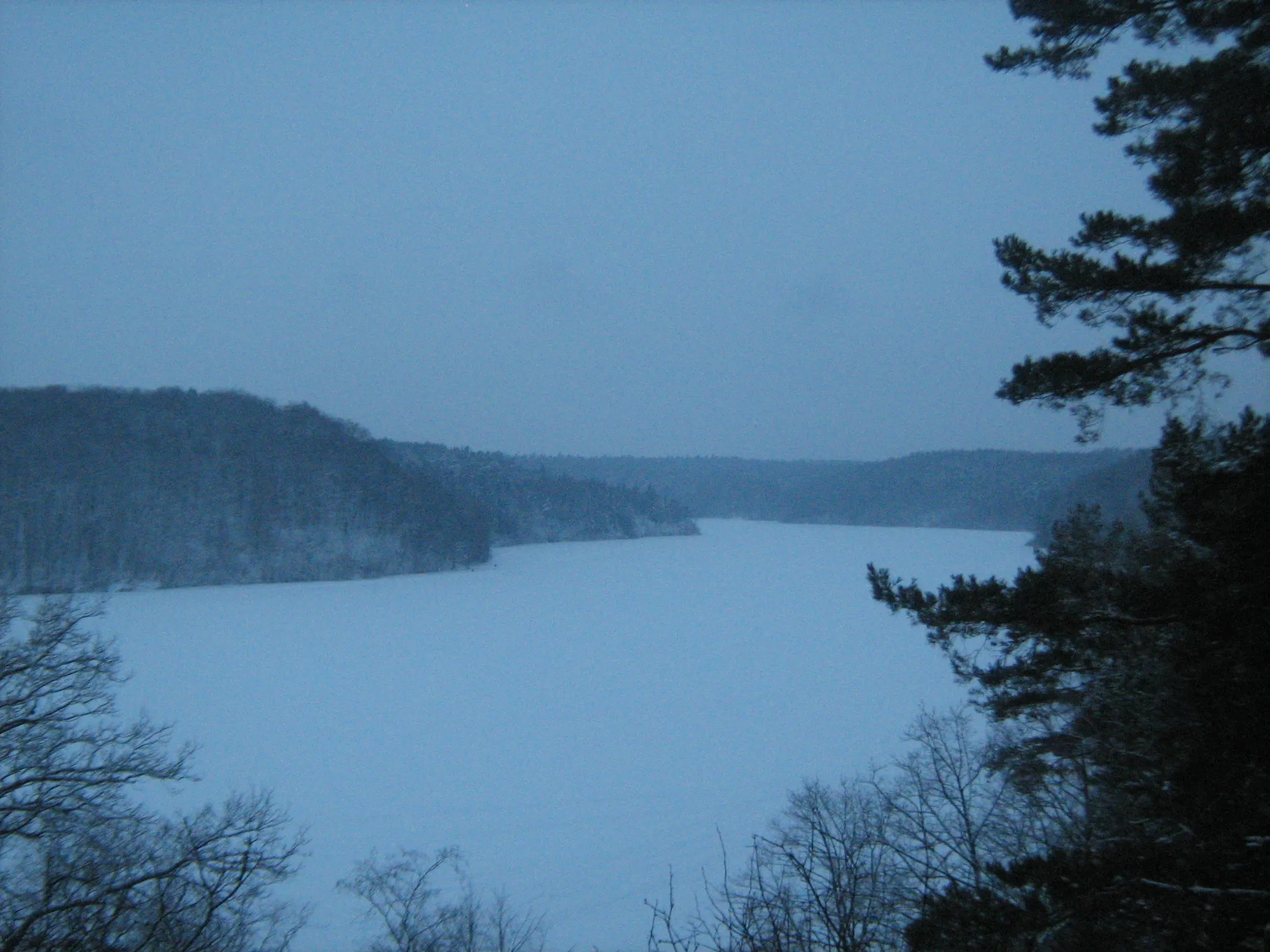 Photo showing: Balsys lake - Žalieji ežerai (Green Lakes) (Winter)