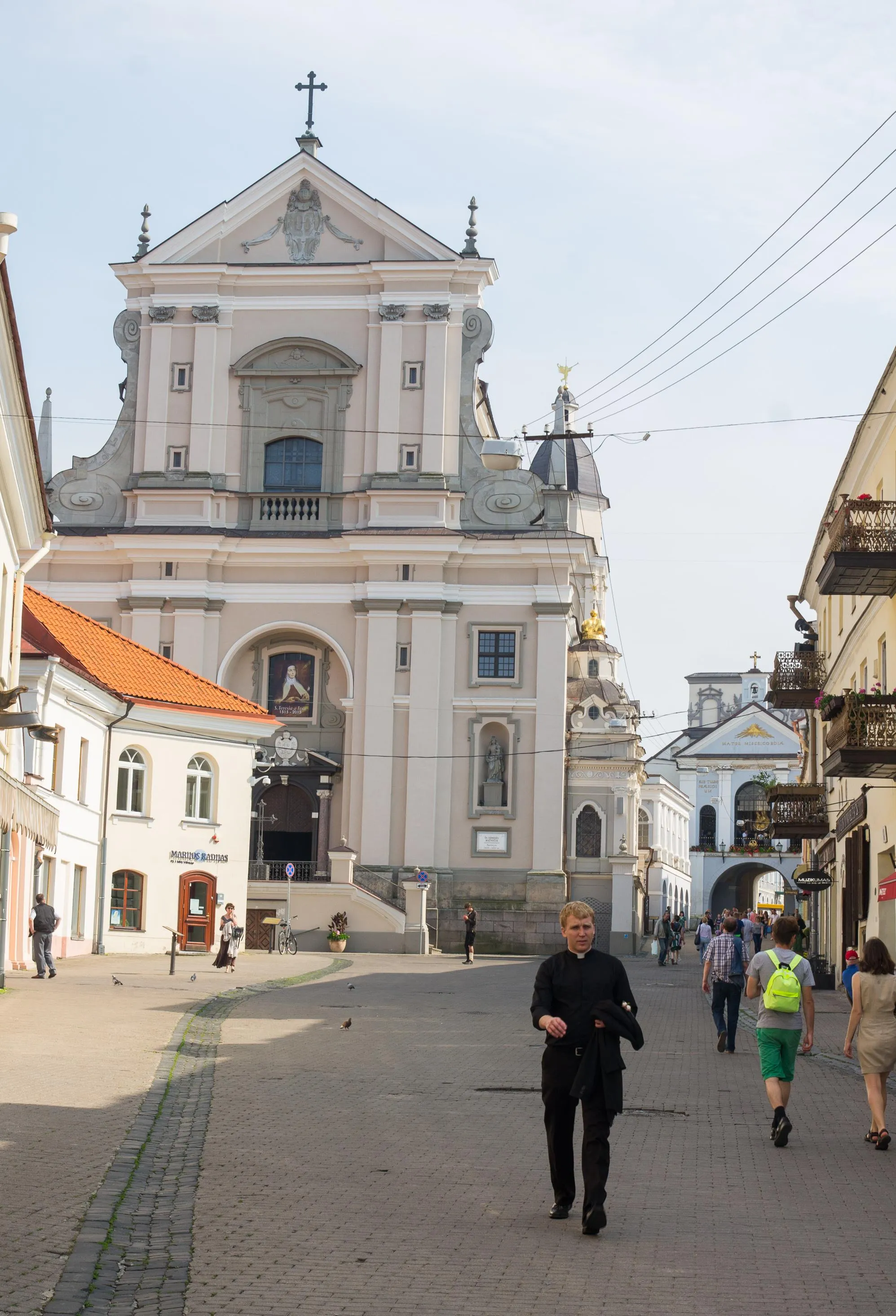 Photo showing: Church of St. Teresa in Vilnius, Lithuania.