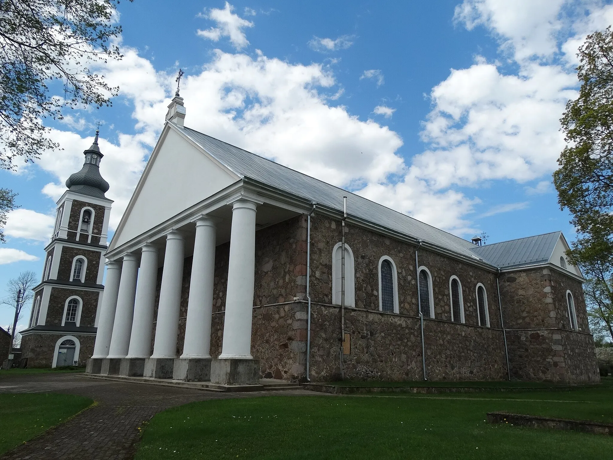 Photo showing: Catholic Church, Eišiškės, Šalčininkai District, Lithuania