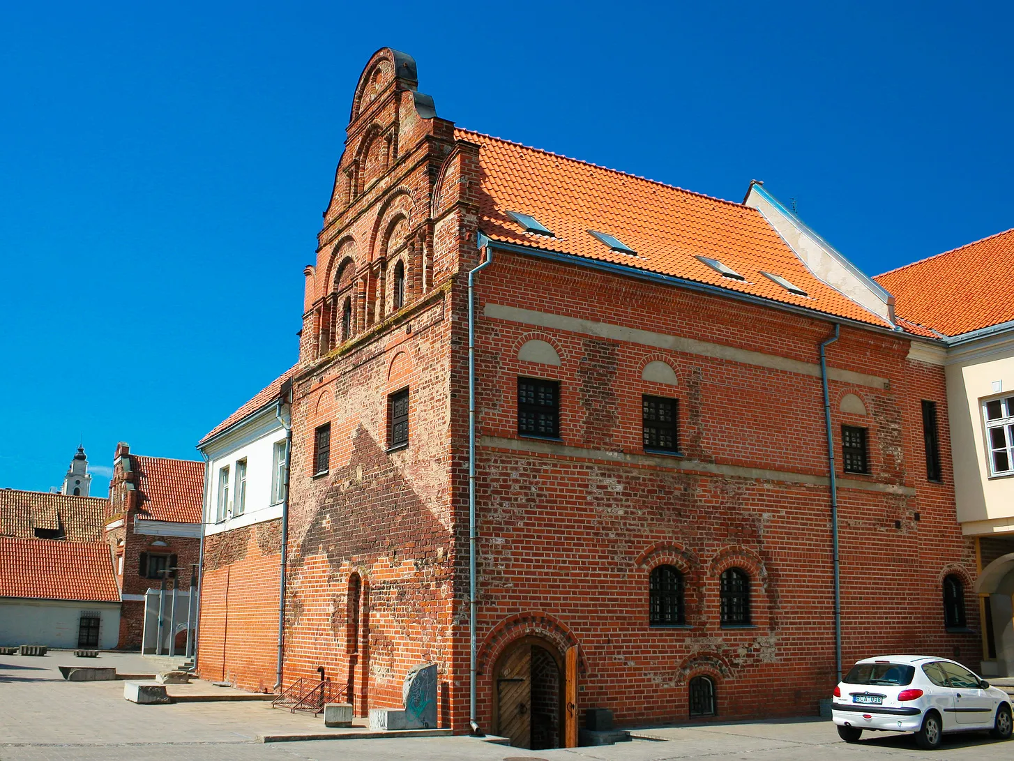 Photo showing: Napoleon's house in Kaunas, Gothic style.