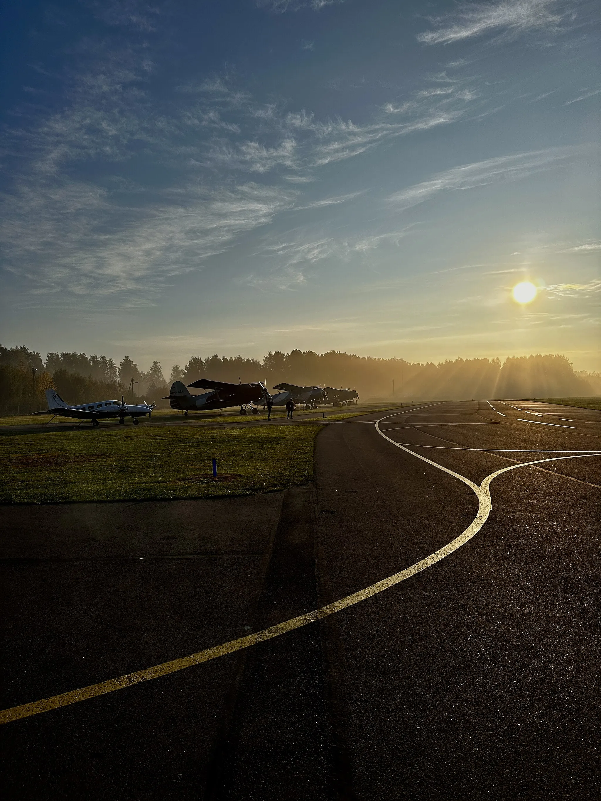 Photo showing: Kyviškes Airfield near Vilnius, Lithuania