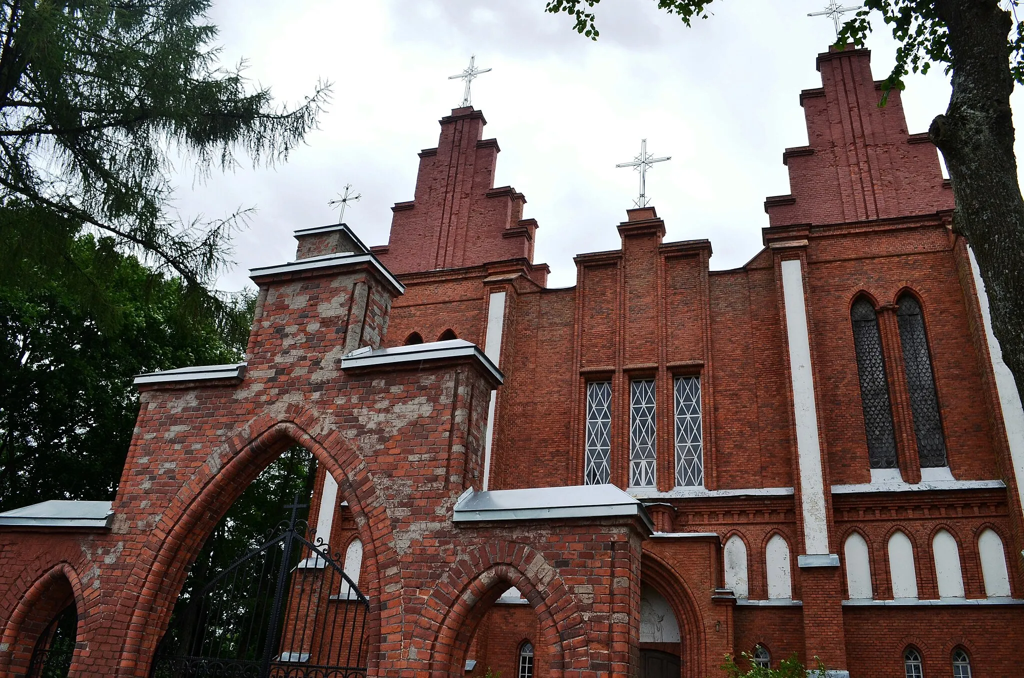 Photo showing: Paberžės bažnyčia, Vilniaus r.