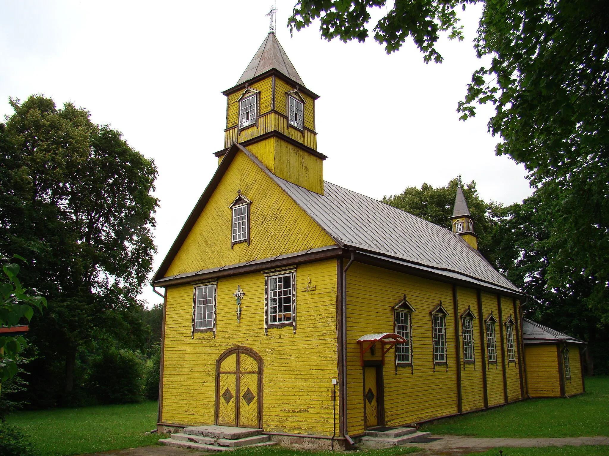 Photo showing: Silenai church, Vilnius district, Lithuania