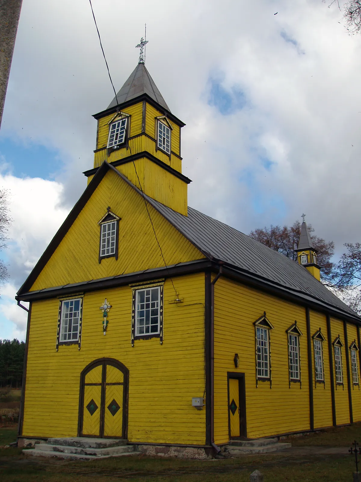 Photo showing: Šilėnai church, Vilnius district, Lithuania