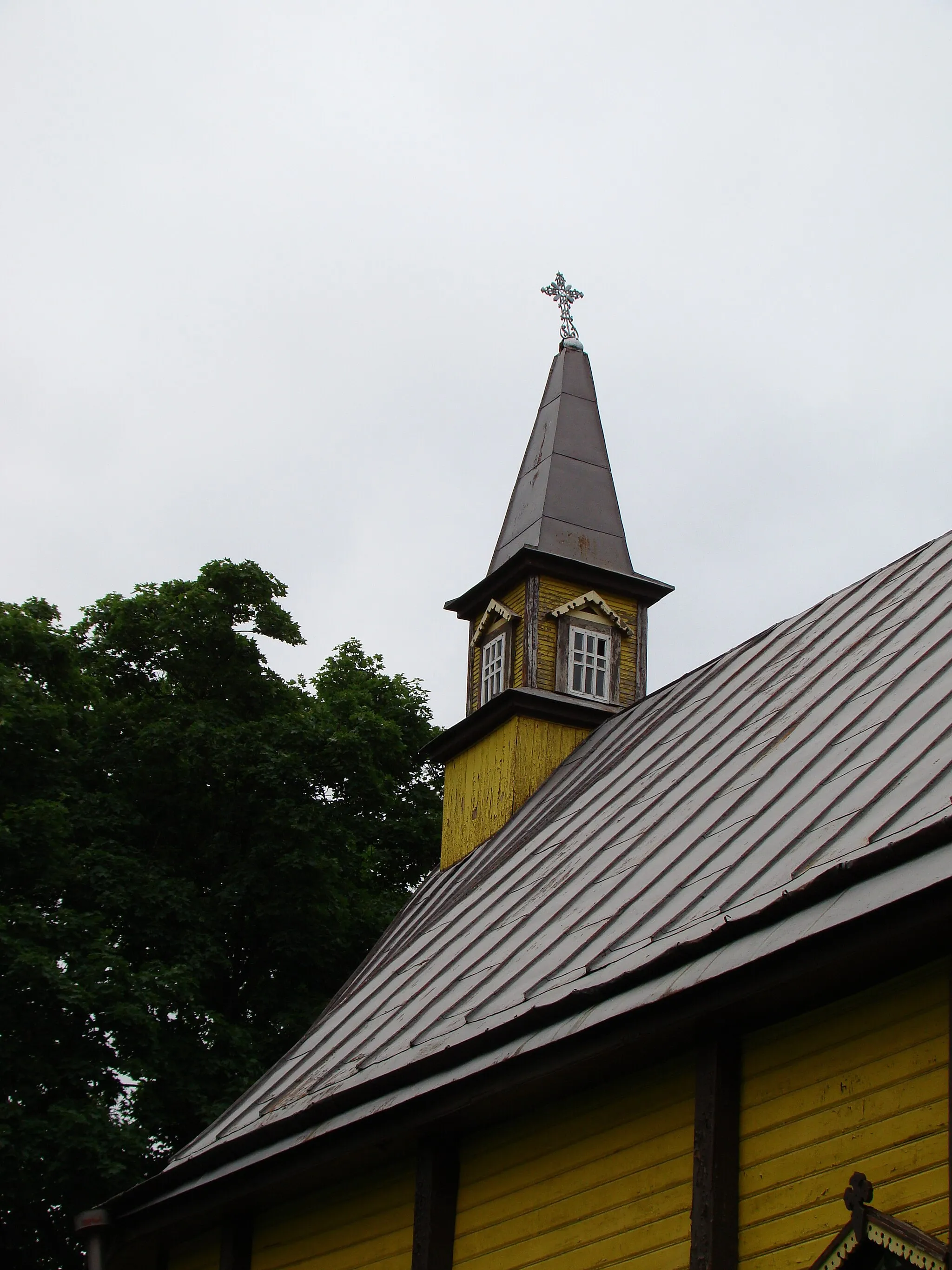 Photo showing: Silenai church, Vilnius district, Lithuania