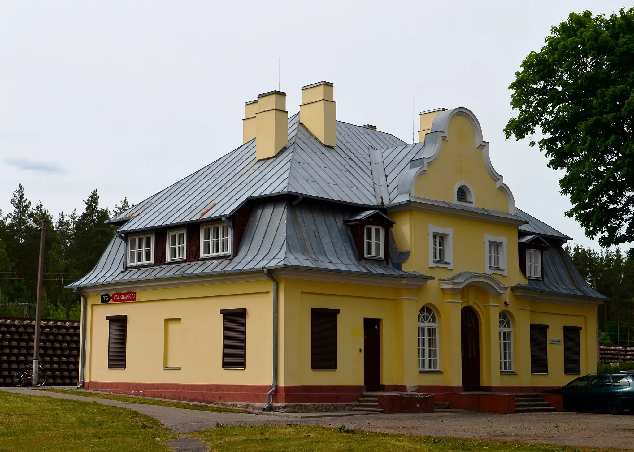 Photo showing: Valkininkų geležinkelio stotis, Šalčininkų raj.