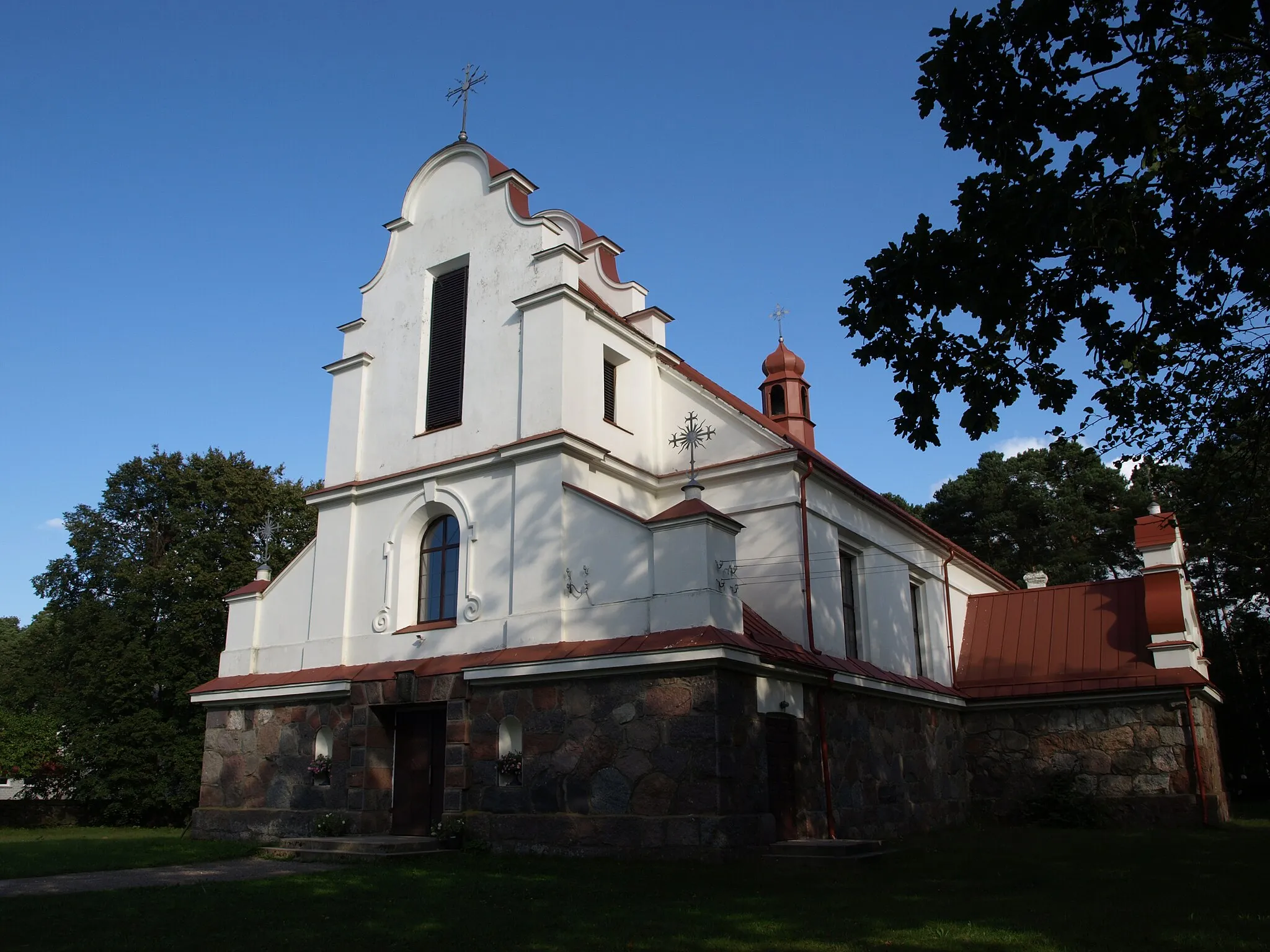 Photo showing: Pabarė church, Šalčininkai district