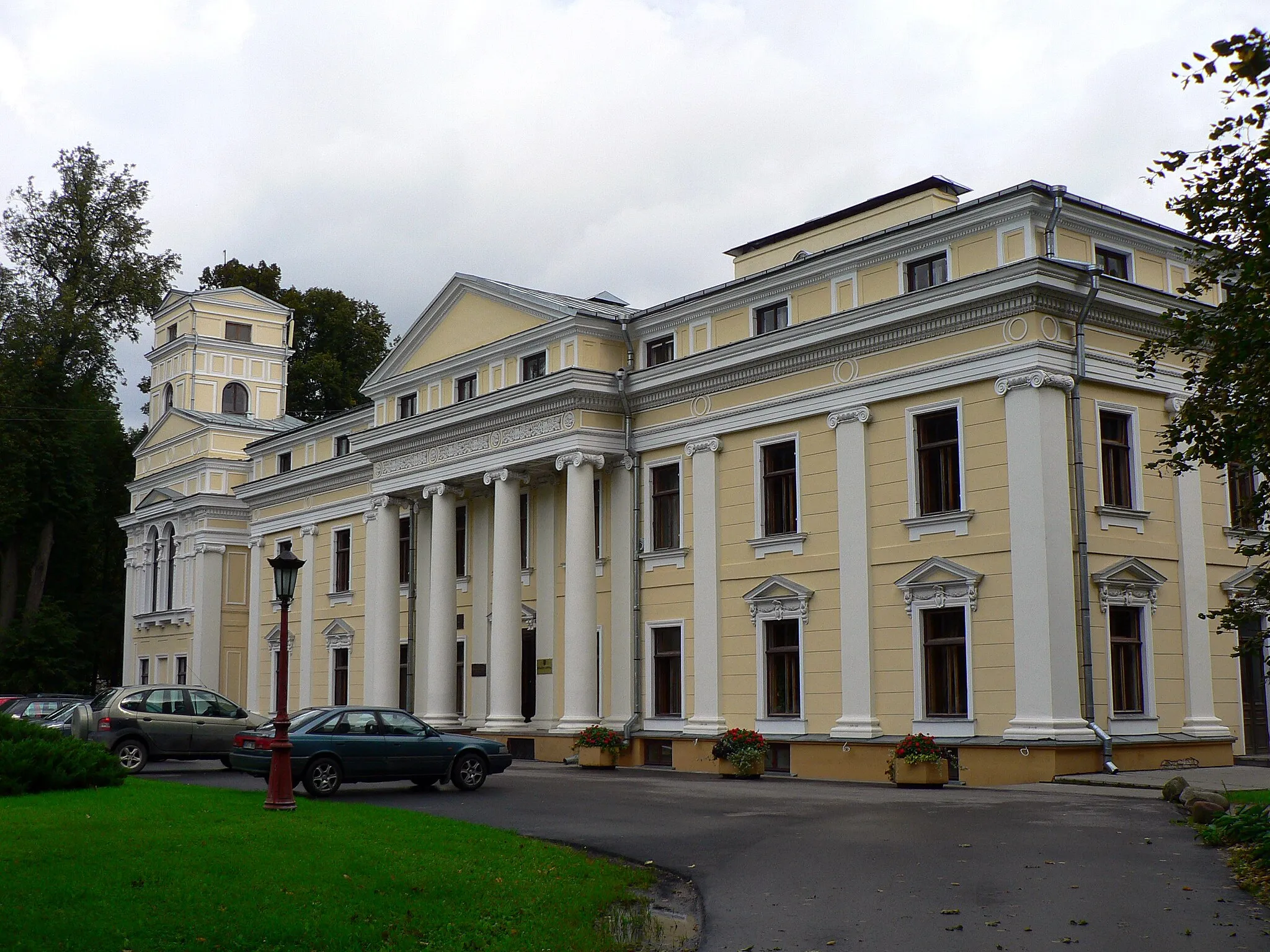 Photo showing: Palace in Verkiai, Vilnius, Lithuania