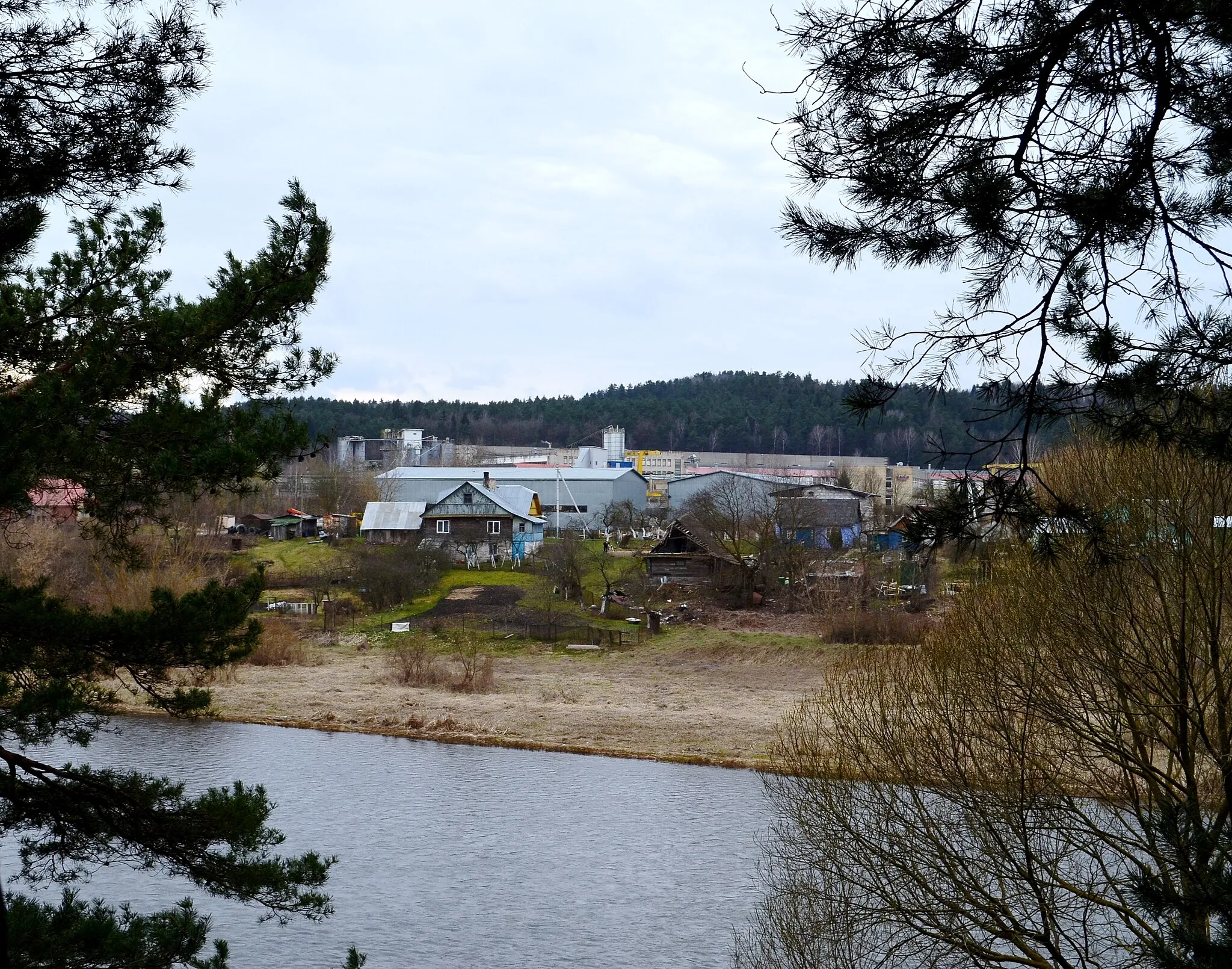 Photo showing: Jankiškės žvelgiant nuo Bukčių, Vilnius