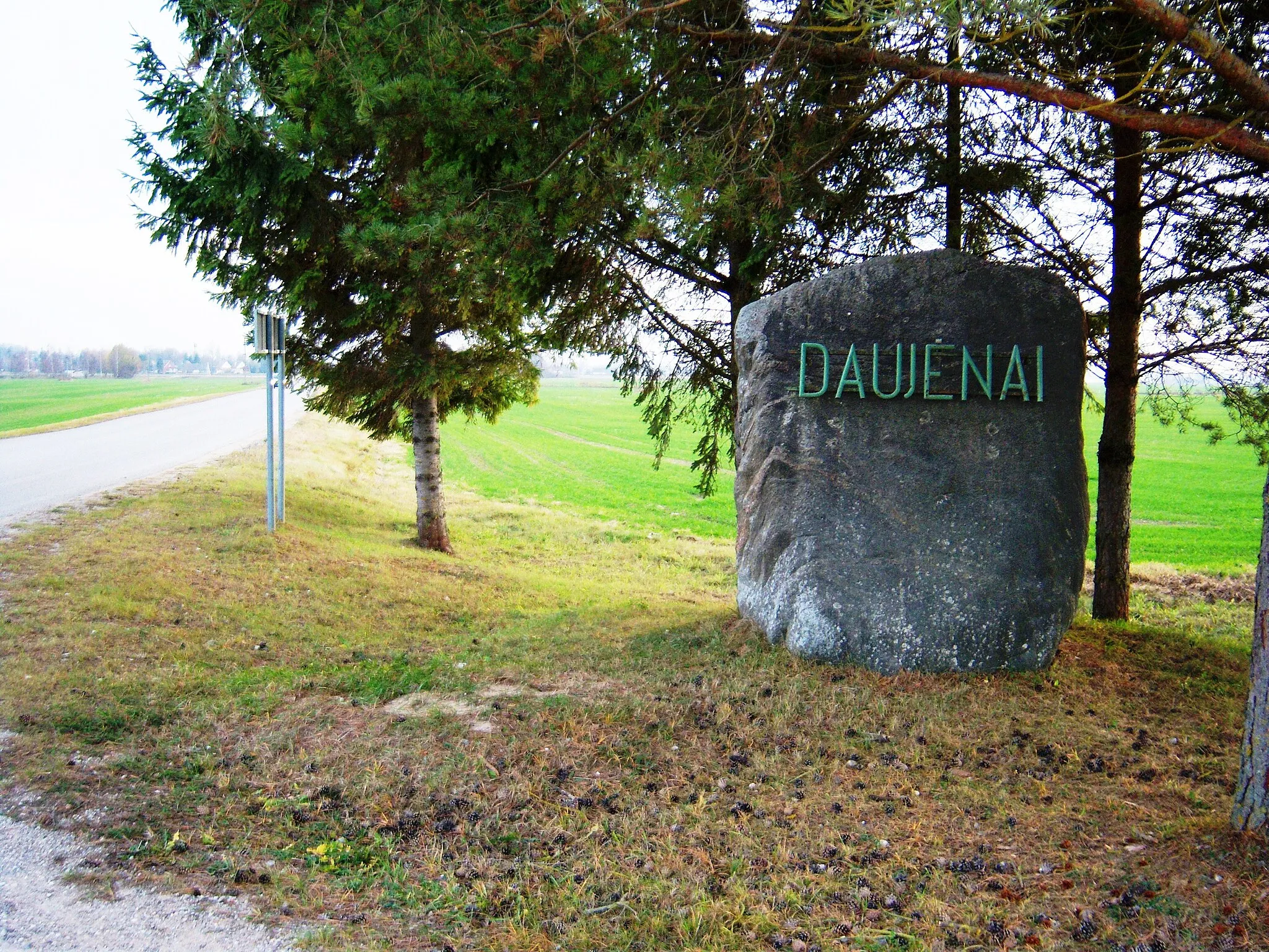 Photo showing: Daujėnai stone, Pasvalys District, Lithuania