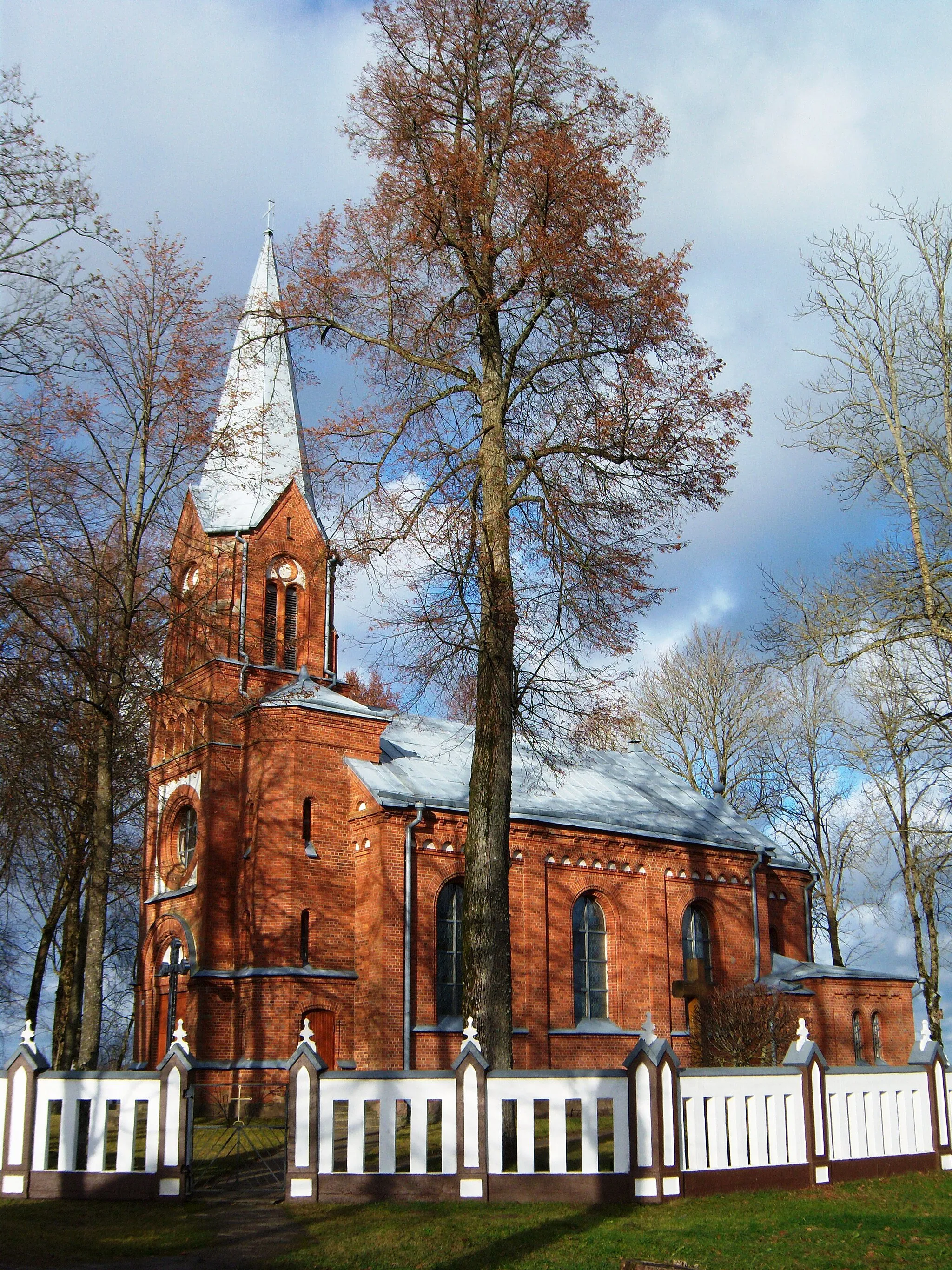 Photo showing: Roman Catholic Church in Pajūralis, Šilalė District, Lithuania