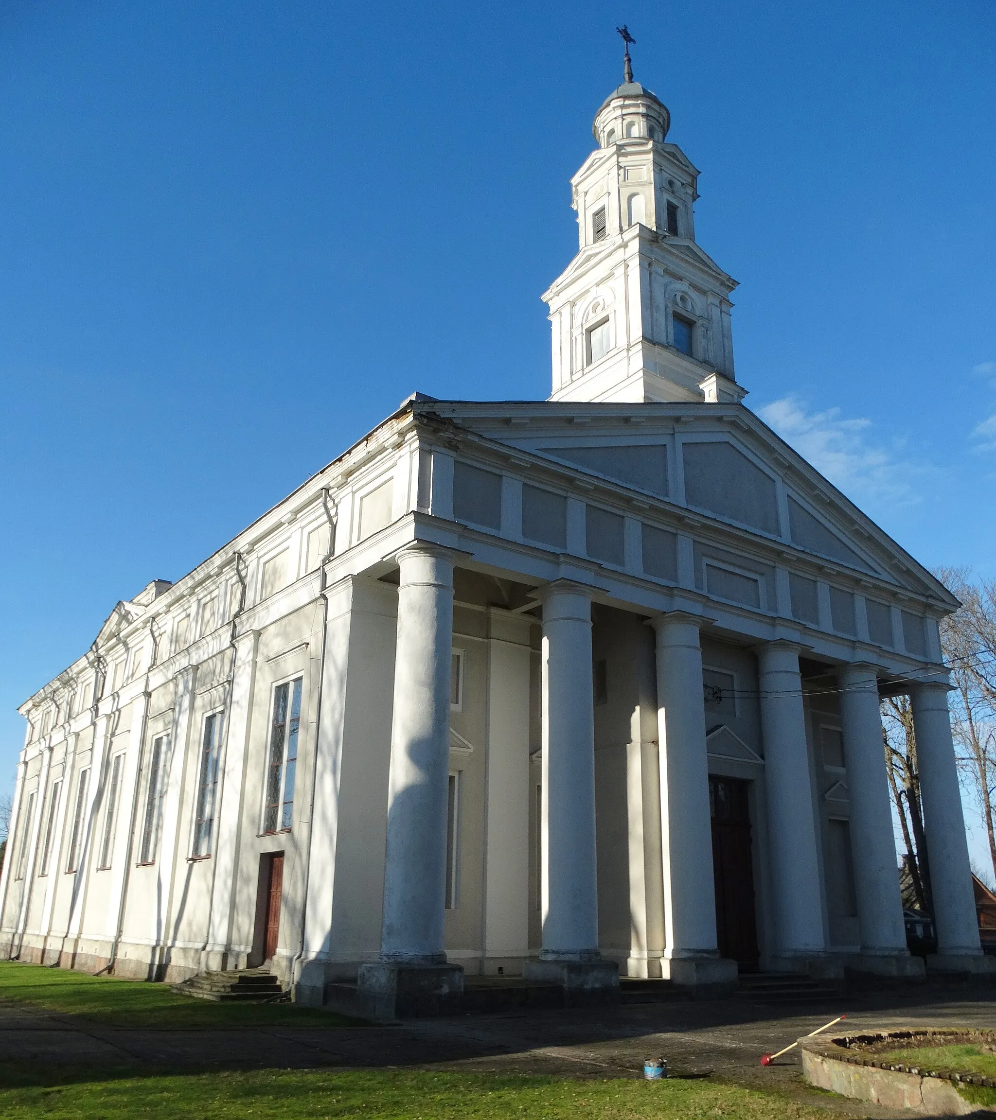 Photo showing: Kuliai Catholic Church, Plungė District, Lithuania