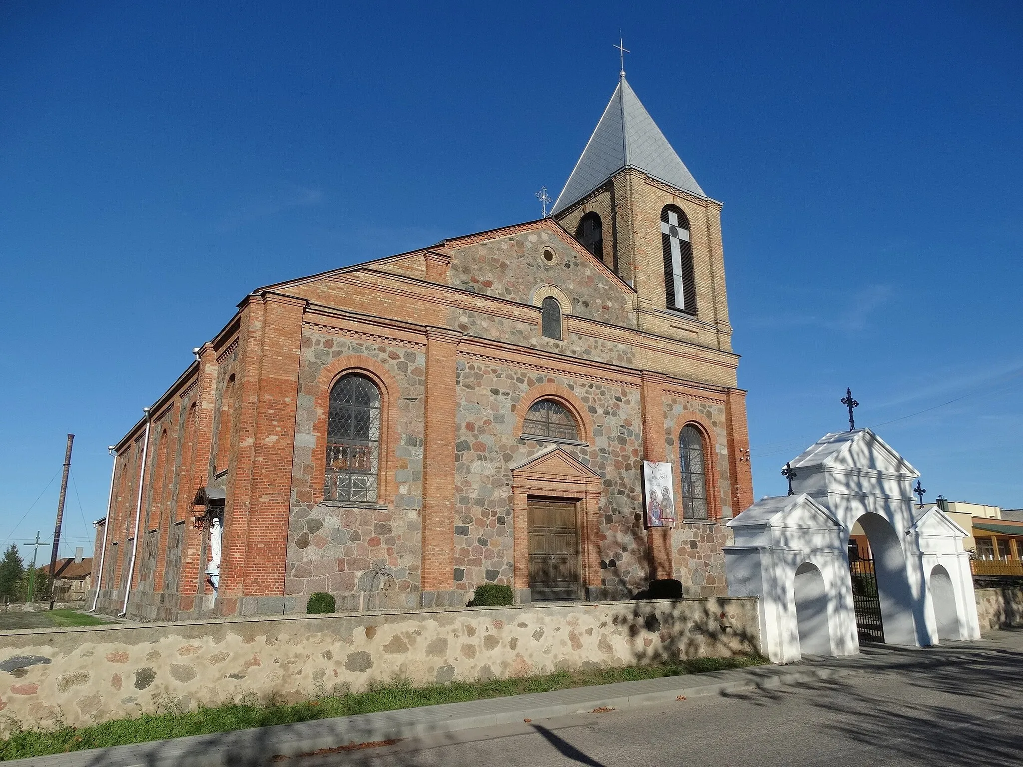 Photo showing: Roman Catholic Church in Butrimonys, Alytus district, Lithuania