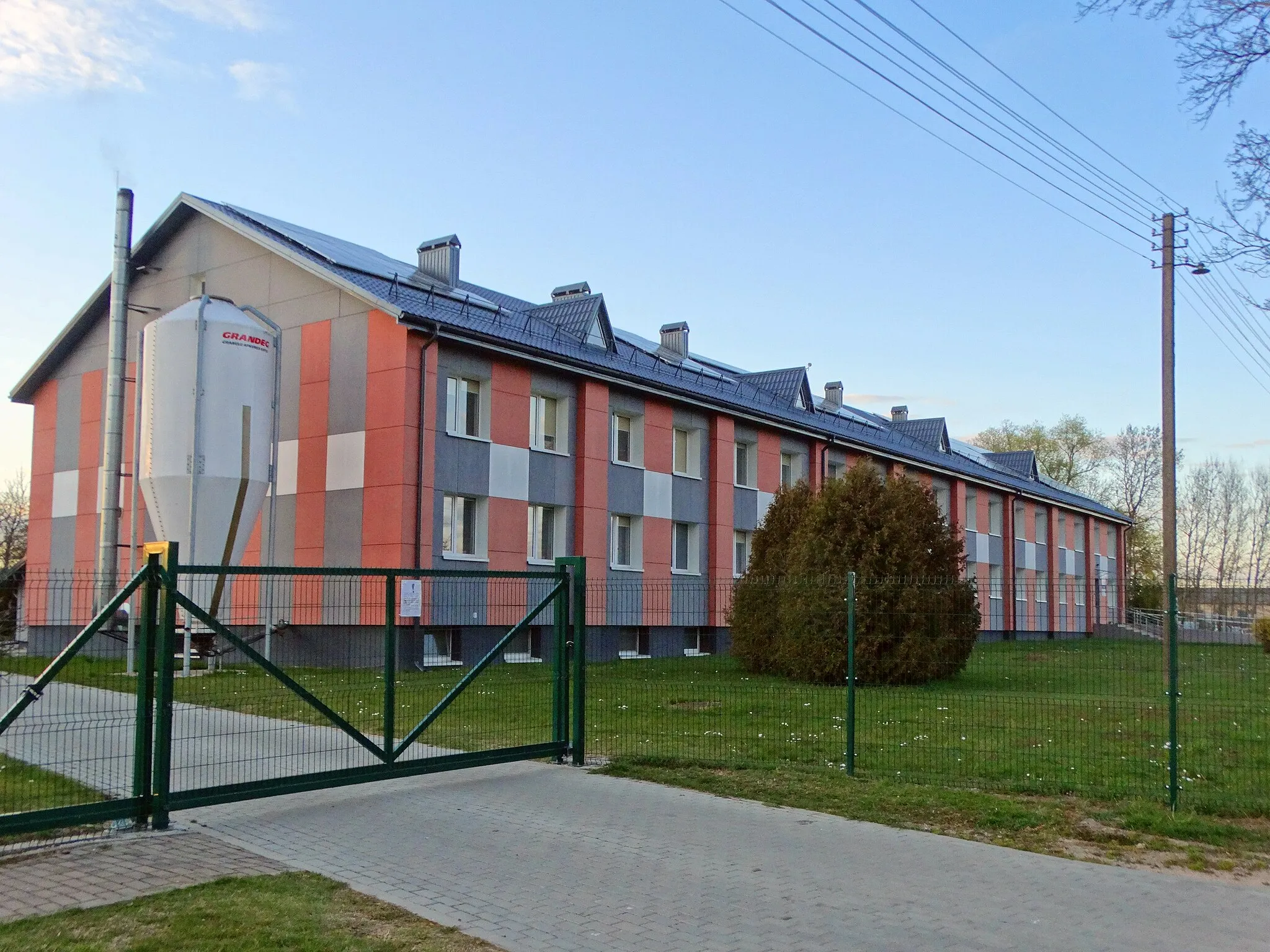 Photo showing: Retirement home, Lauksargiai, Tauragė district, Lithuania