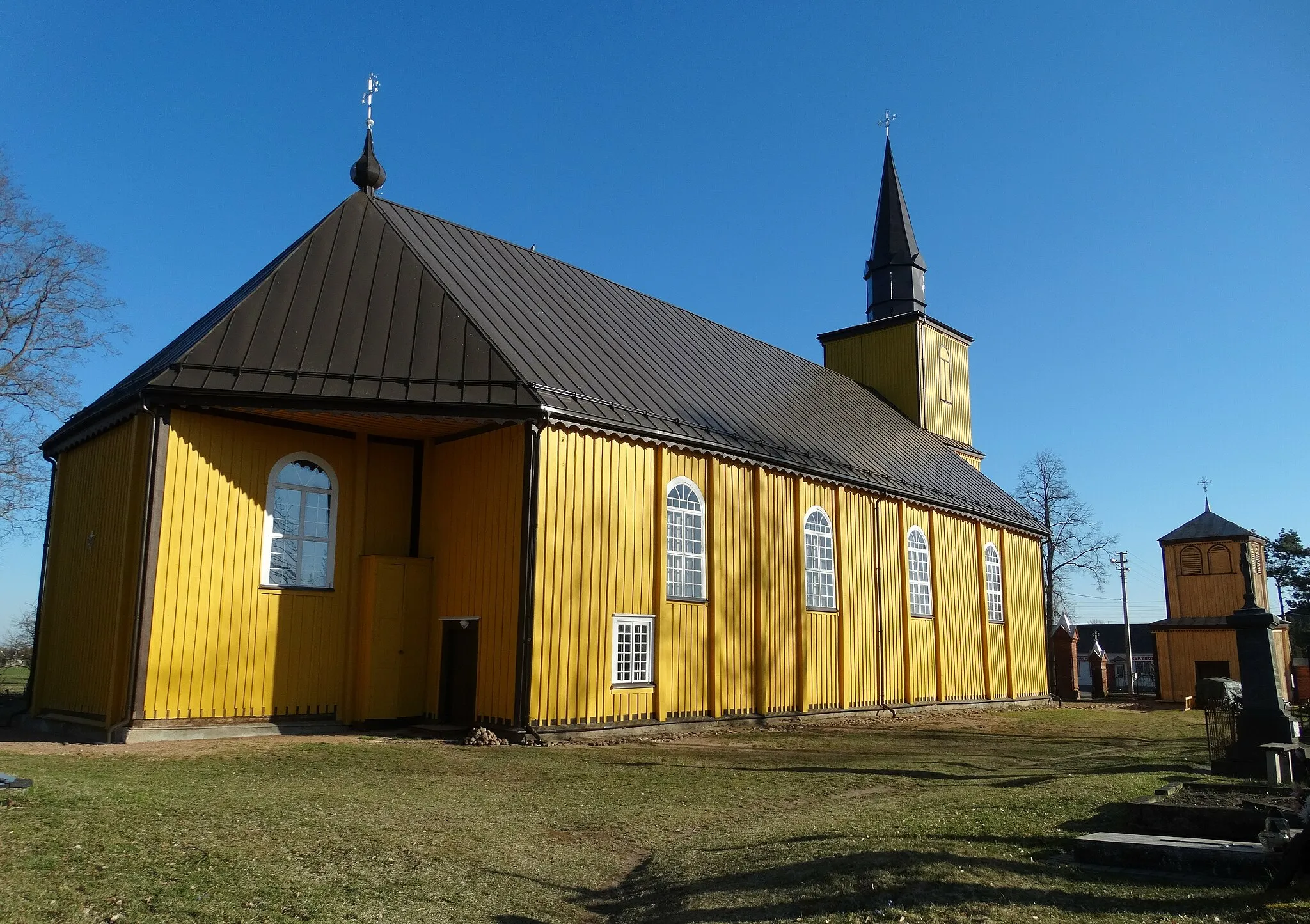 Photo showing: Vandžiogala, church, Lithuania