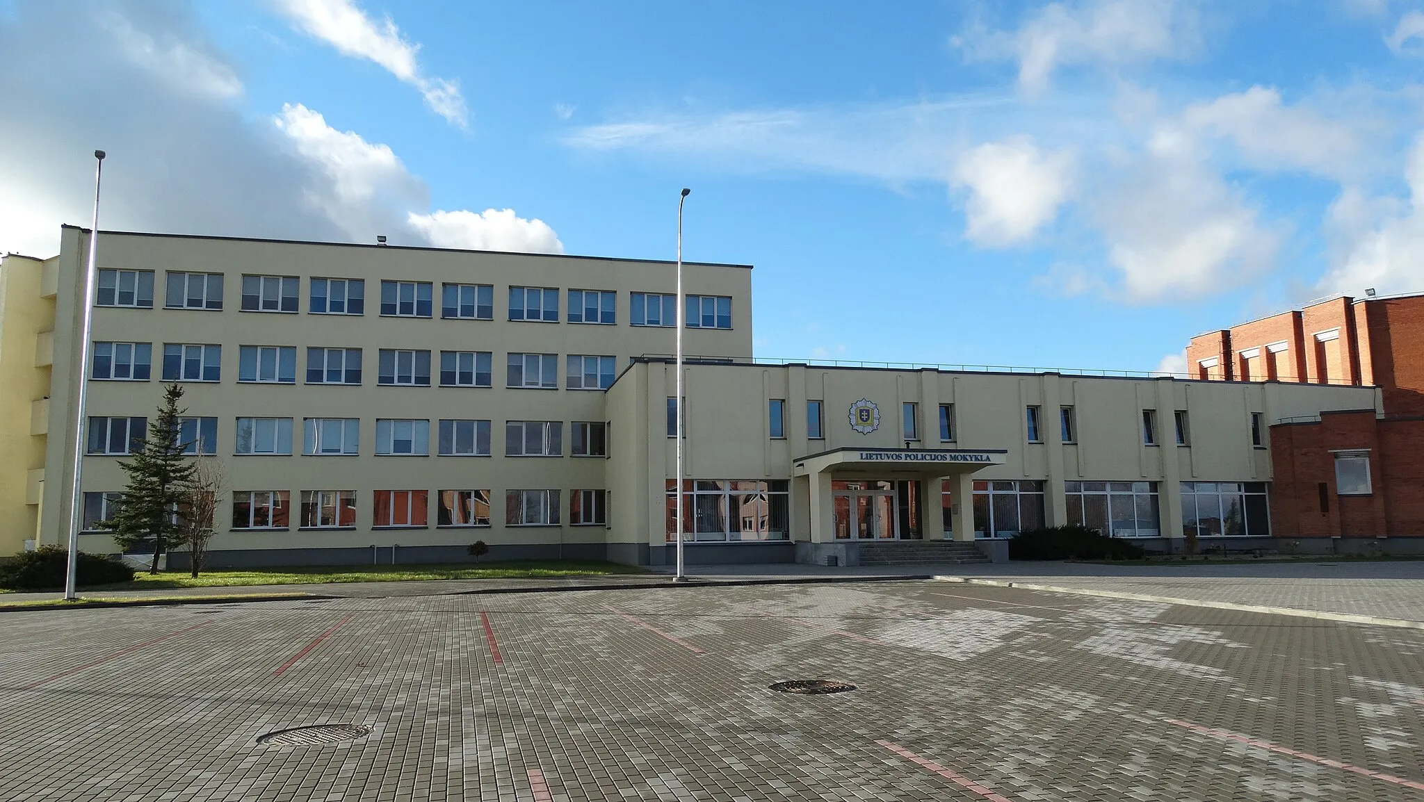 Photo showing: Police School, Mastaičiai, Kaunas district, Lithuania