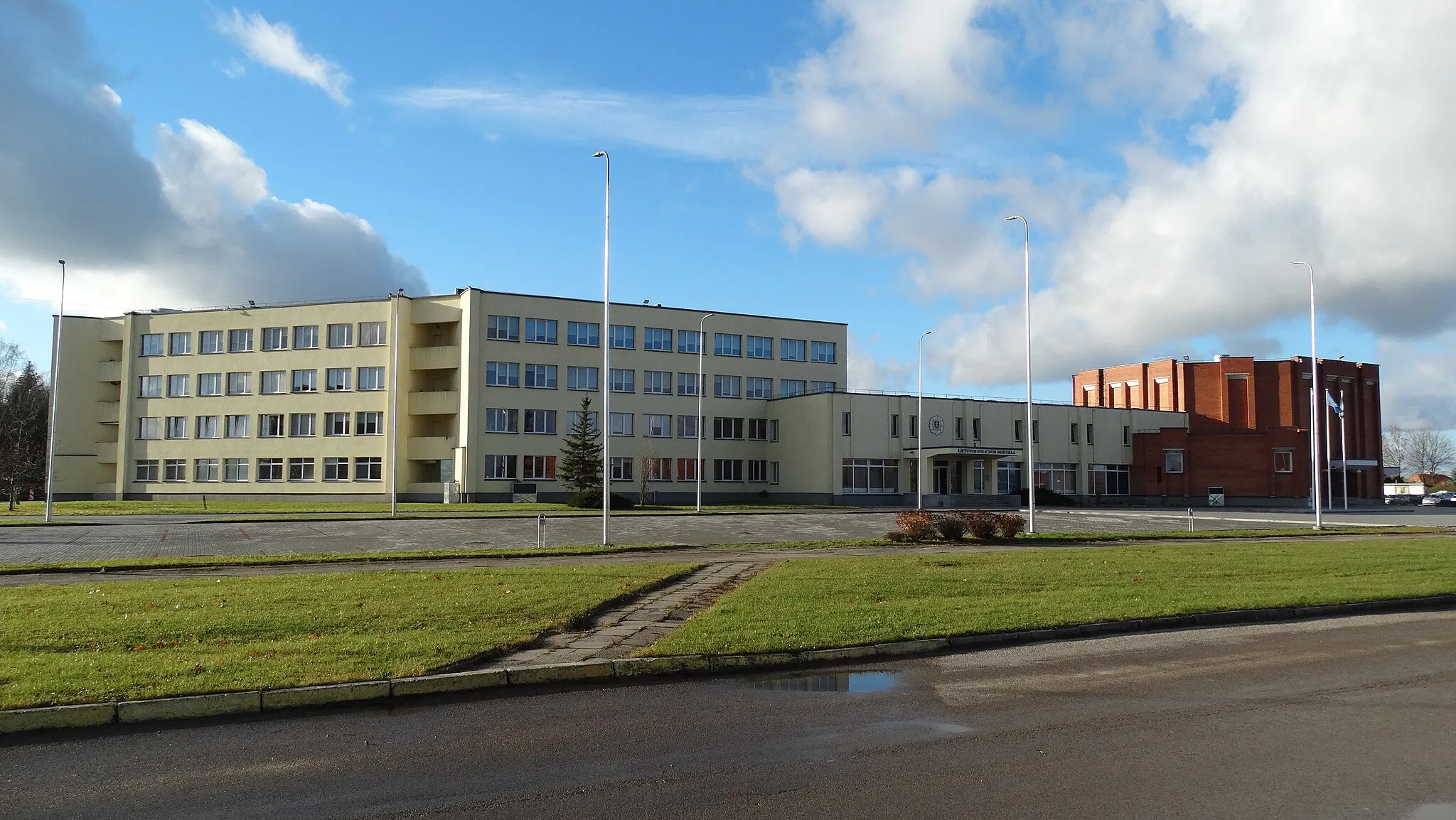 Photo showing: Police School, Mastaičiai, Kaunas district, Lithuania