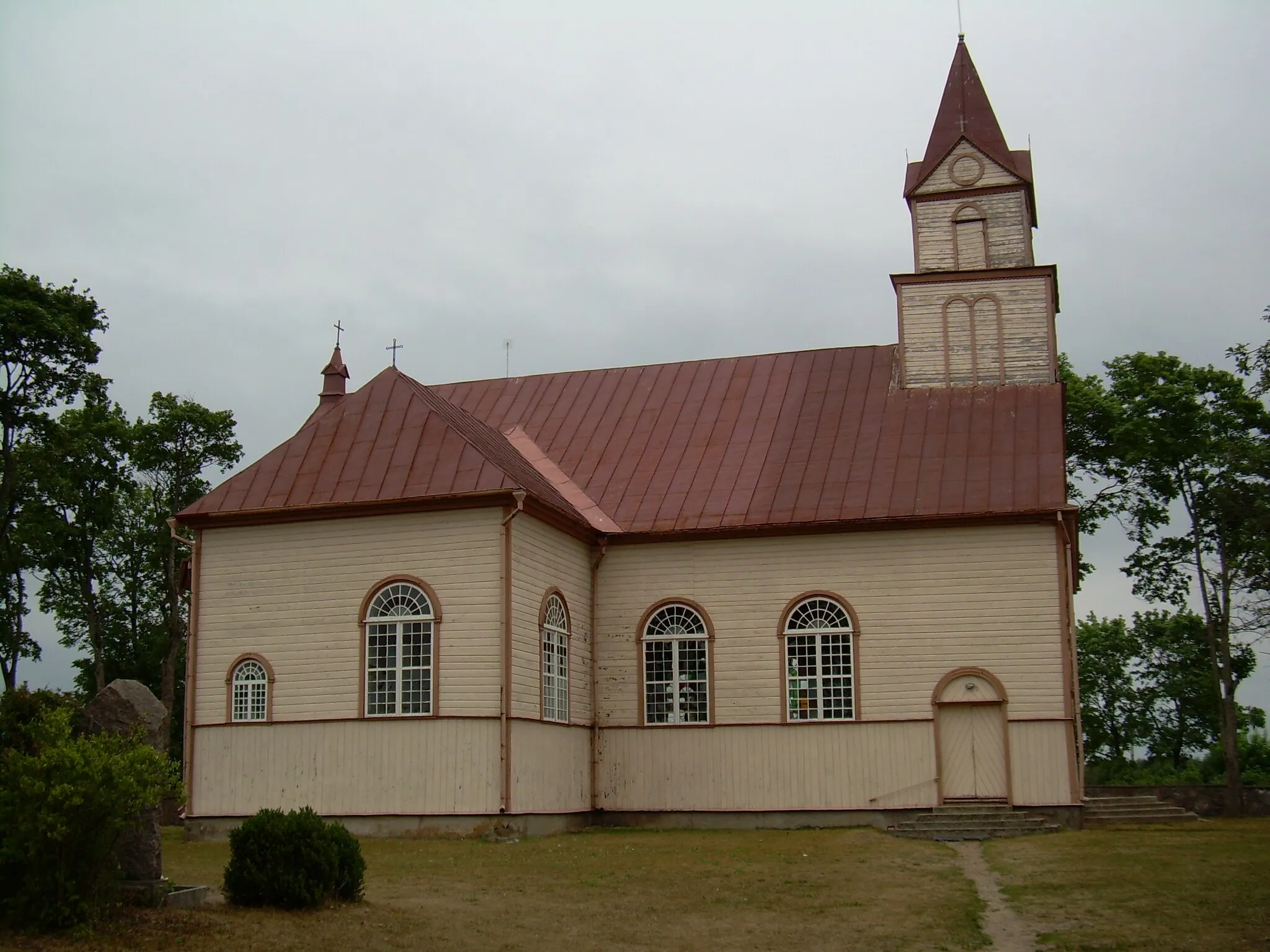 Photo showing: Lieplaukės Šv. Jurgio bažnyčia