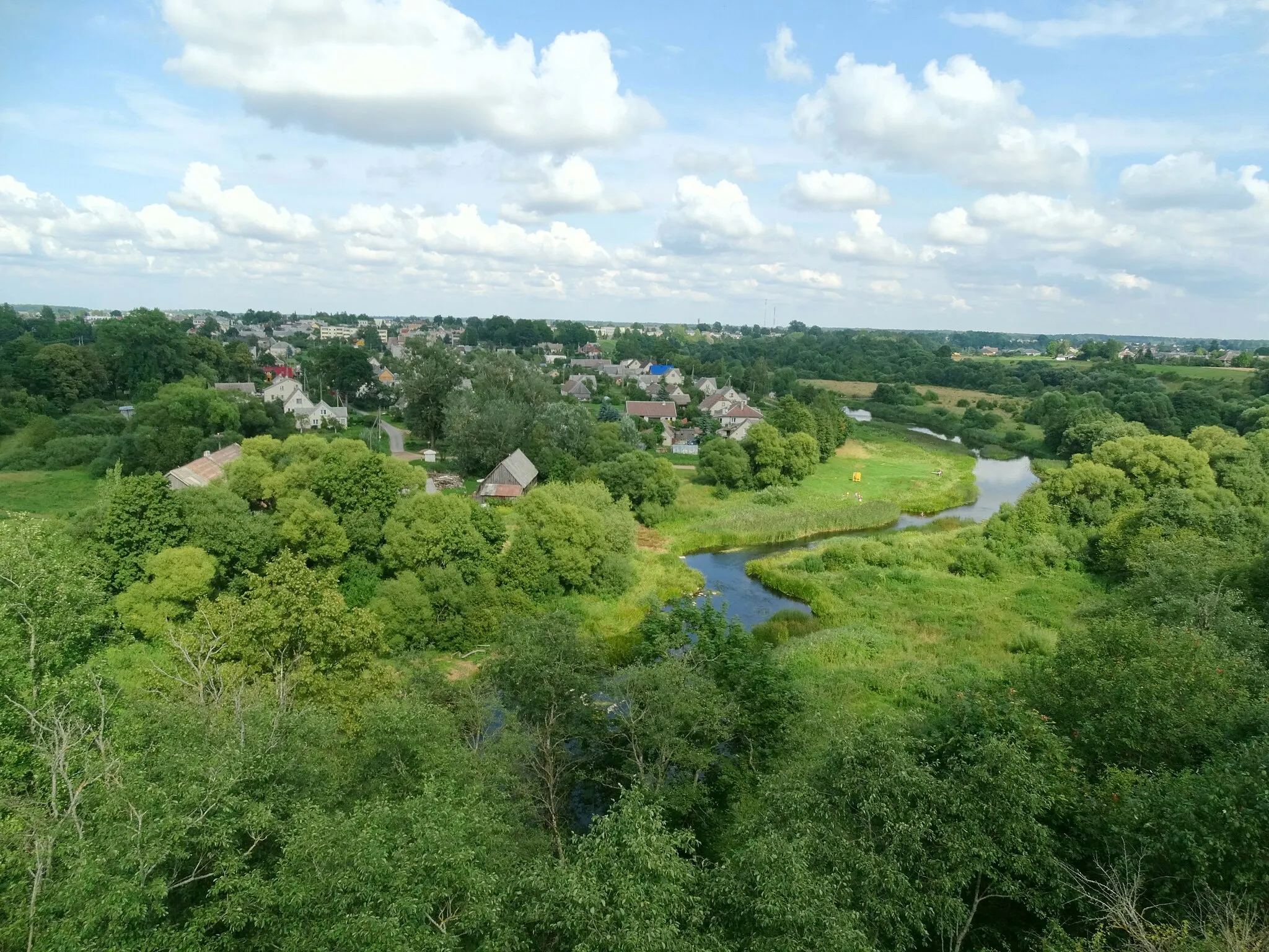 Photo showing: Venta river in Papilė, Akmenė district, Lithuania