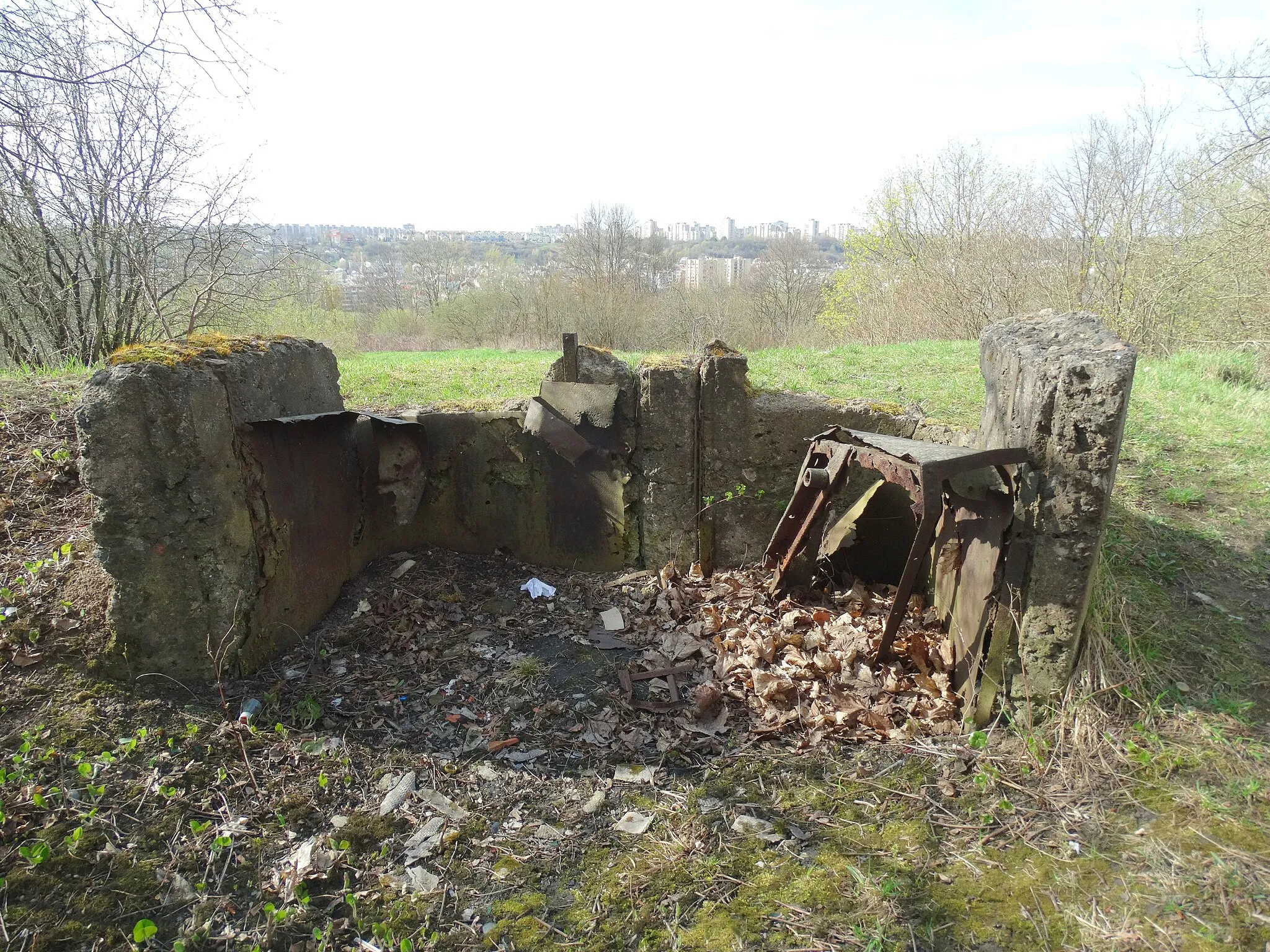 Photo showing: Eiguliai hillfort, Kaunas, Lithuania