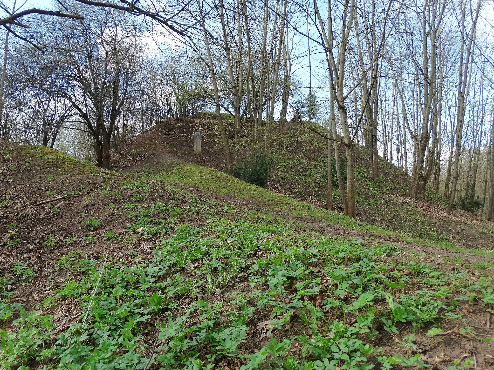 Photo showing: Eiguliai hillfort, Kaunas, Lithuania