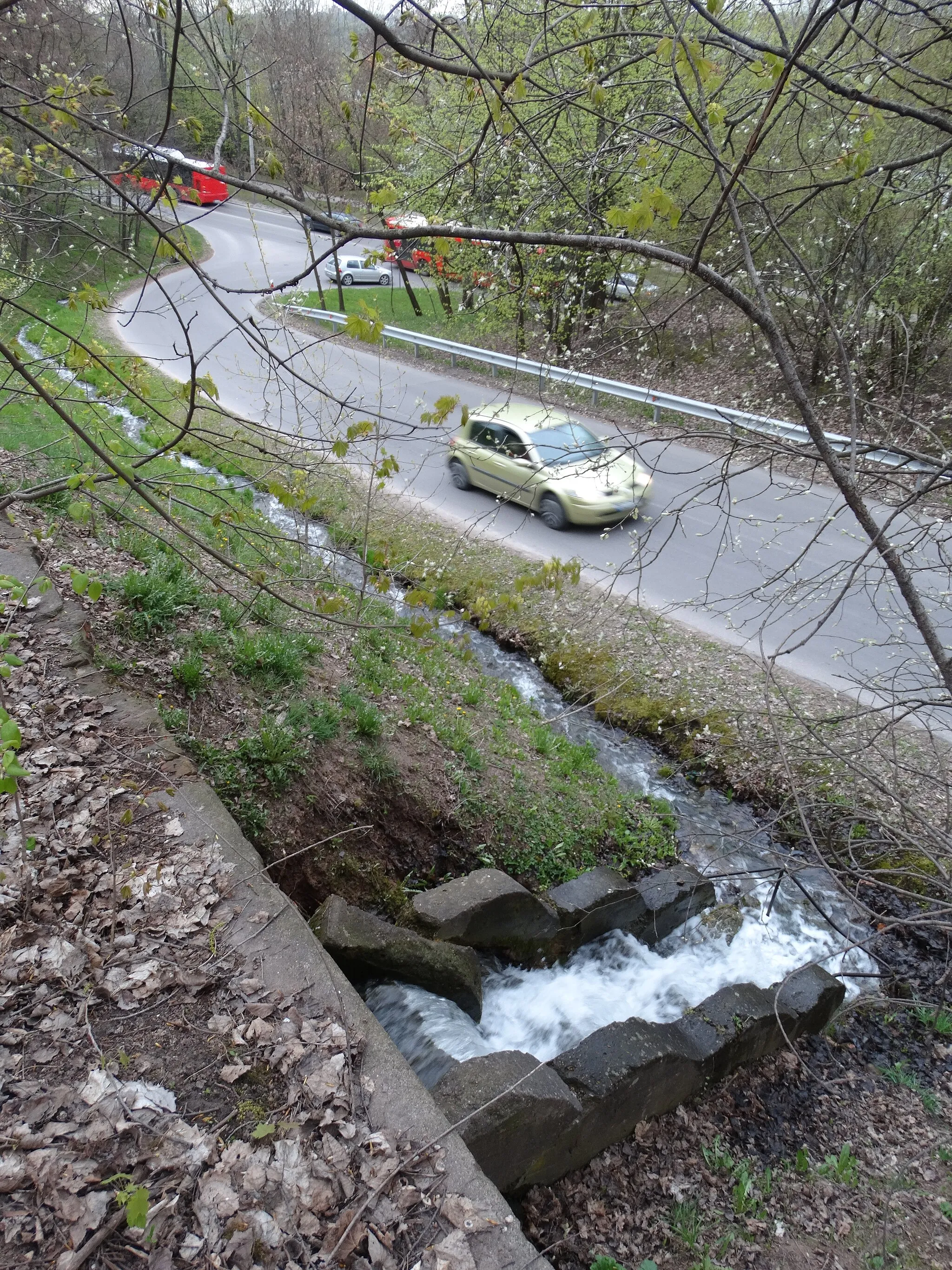 Photo showing: Stream from VIII Fort, Kaunas, Lithuania