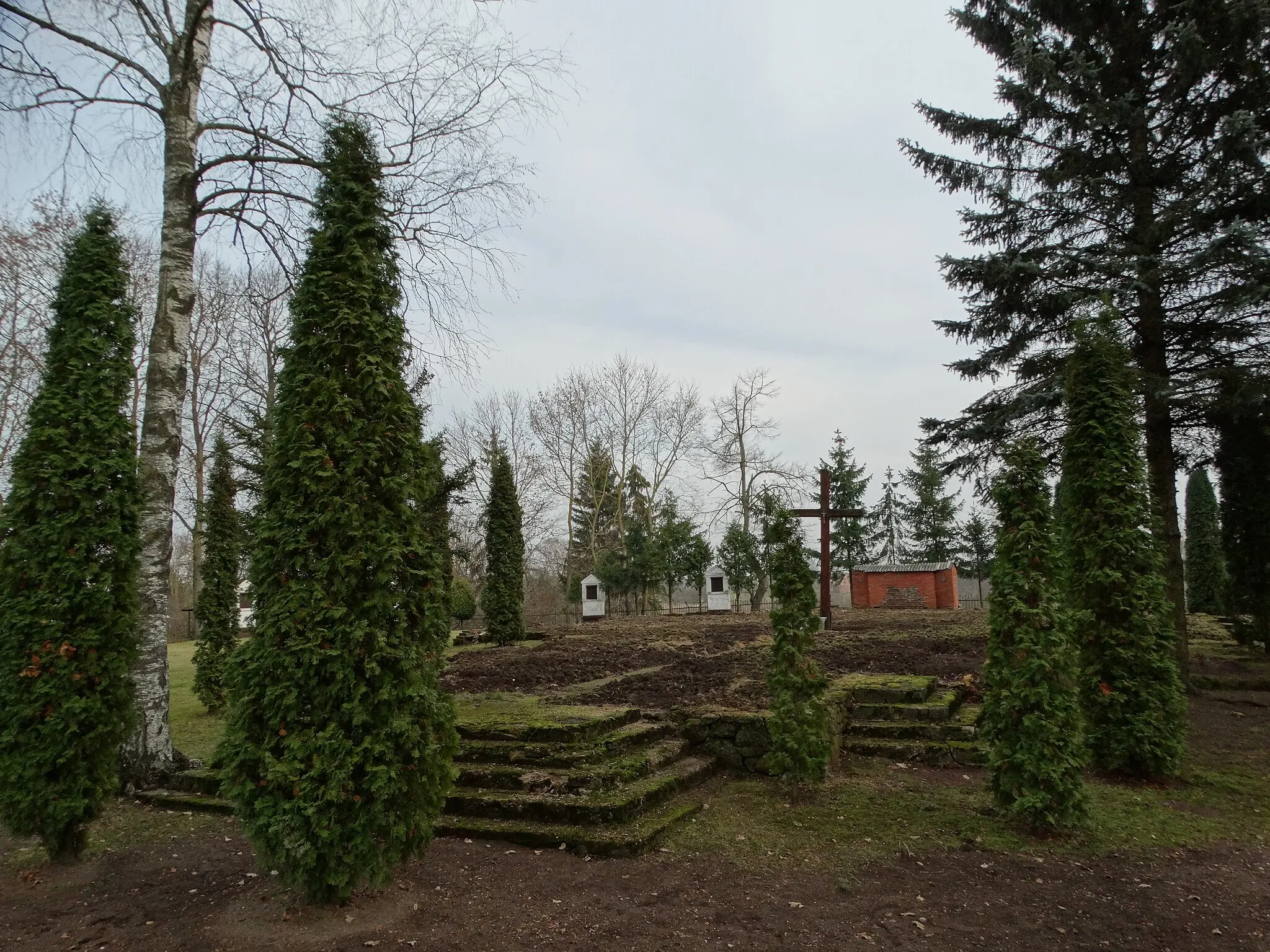 Photo showing: Place of the former church, Saločiai, Pasvalys district, Lithuania