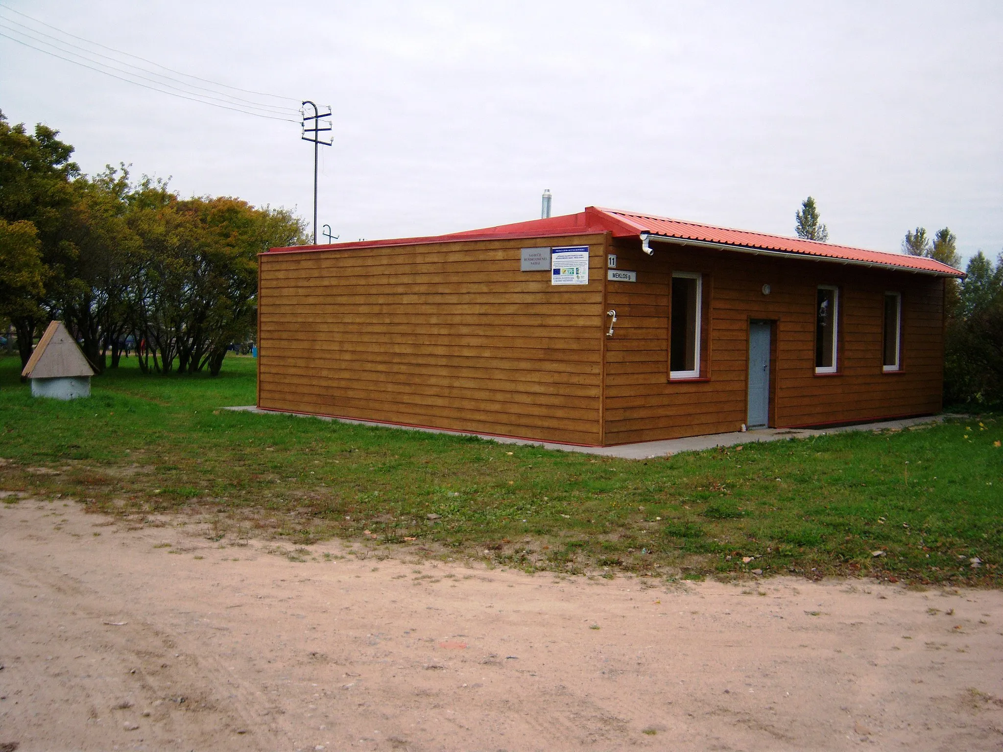 Photo showing: Community House in Saviečiai, Kėdainiai District, Lithuania