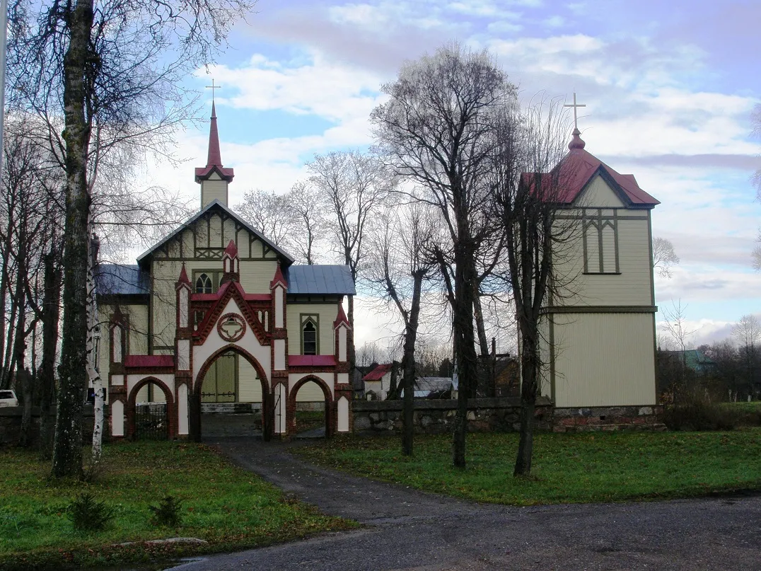 Photo showing: Budriai settlement, Kretinga district, Lithuania