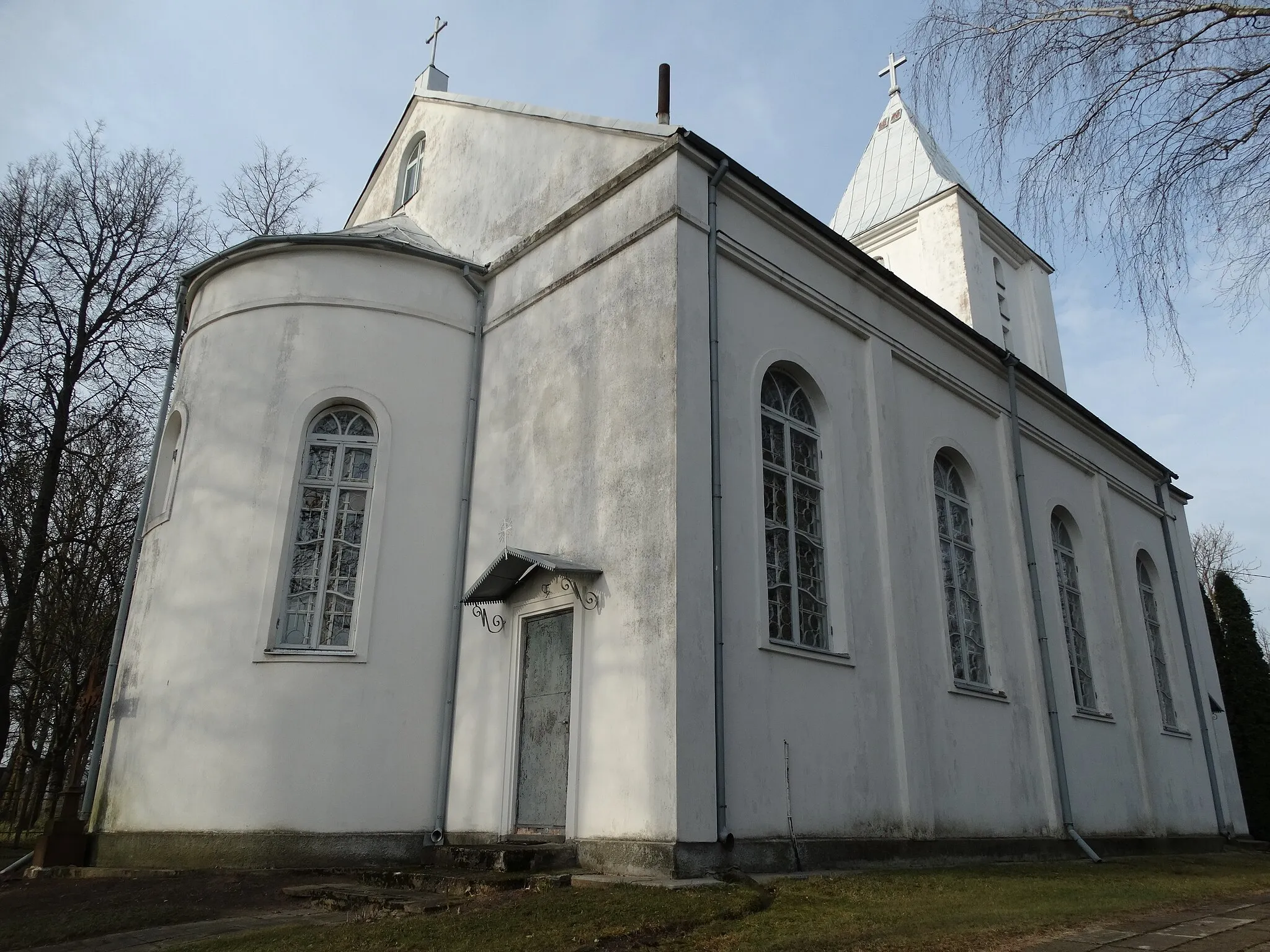 Photo showing: Roman Catholic Church, Smilgiai (Biržai), Lithuania