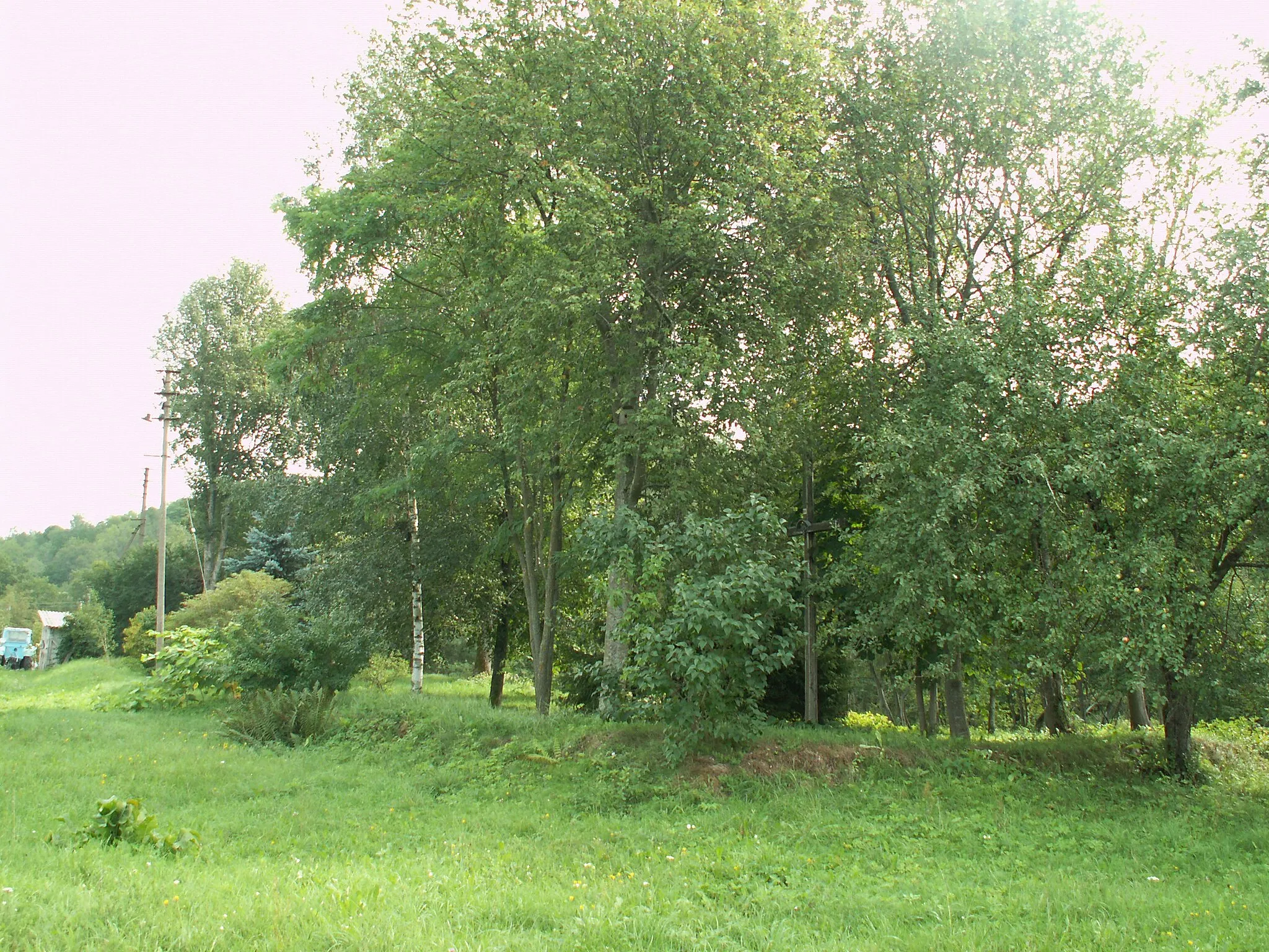 Photo showing: Gintarai, Vėlaičiai cemetery, Kretinga district, Lithuania