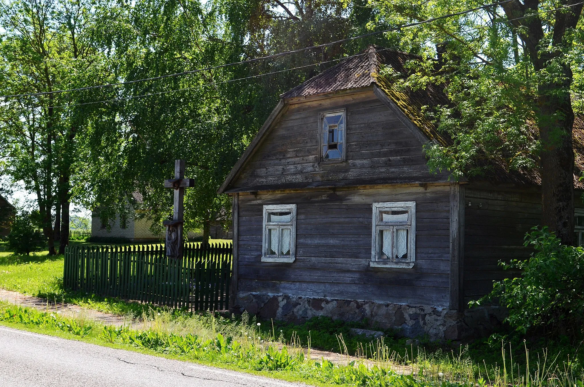 Photo showing: Mėdginai, Joniškio raj.