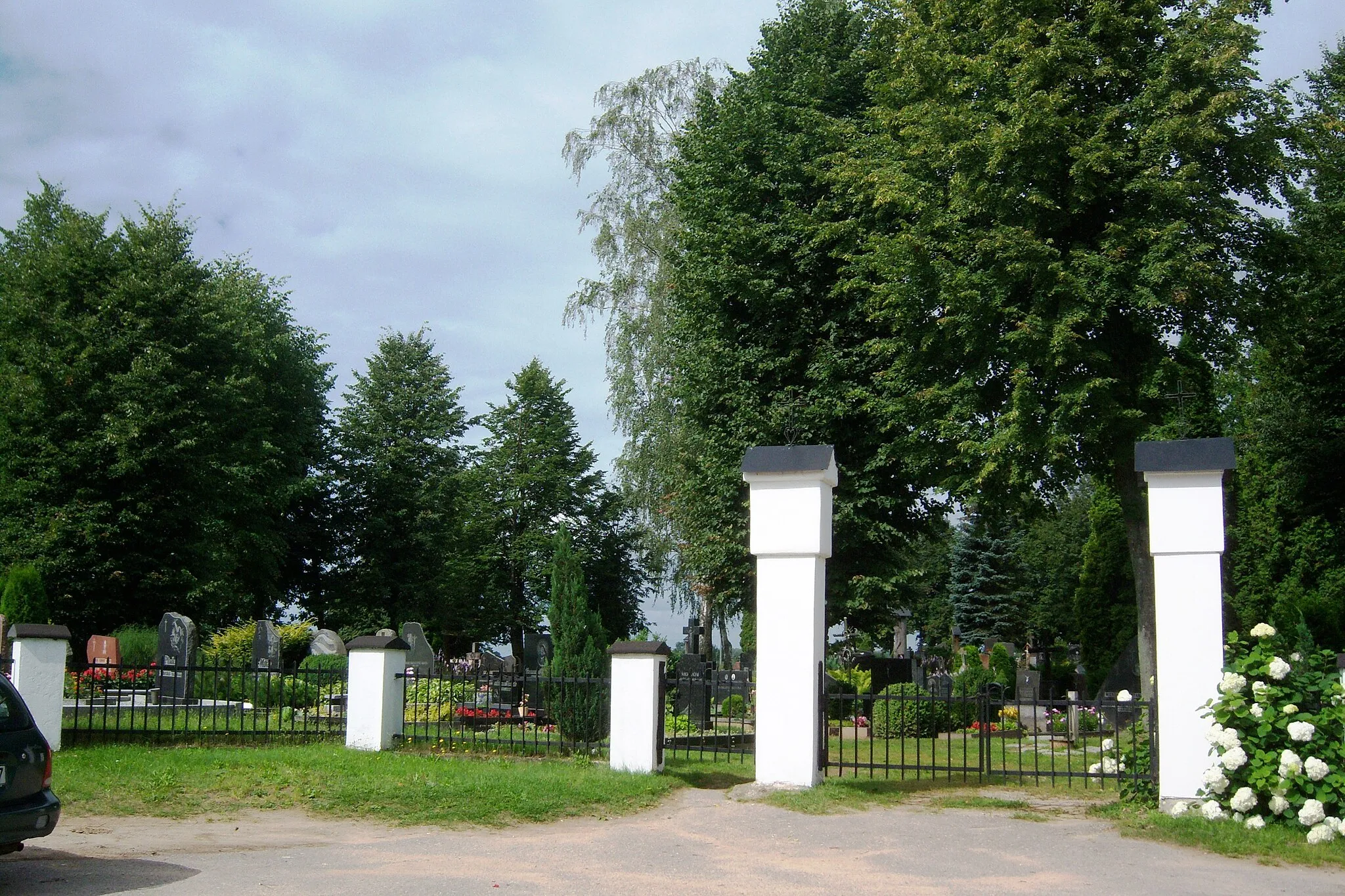 Photo showing: Tabariškiai cemetery, near Ringaudai, Kaunas district. Lithuania