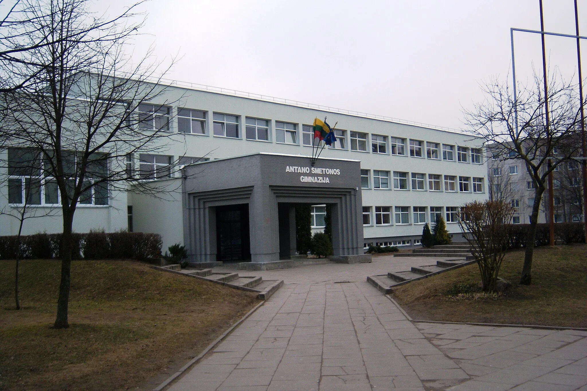 Photo showing: Gymnasium of Antanas Smetona, Kaunas, Lithuania