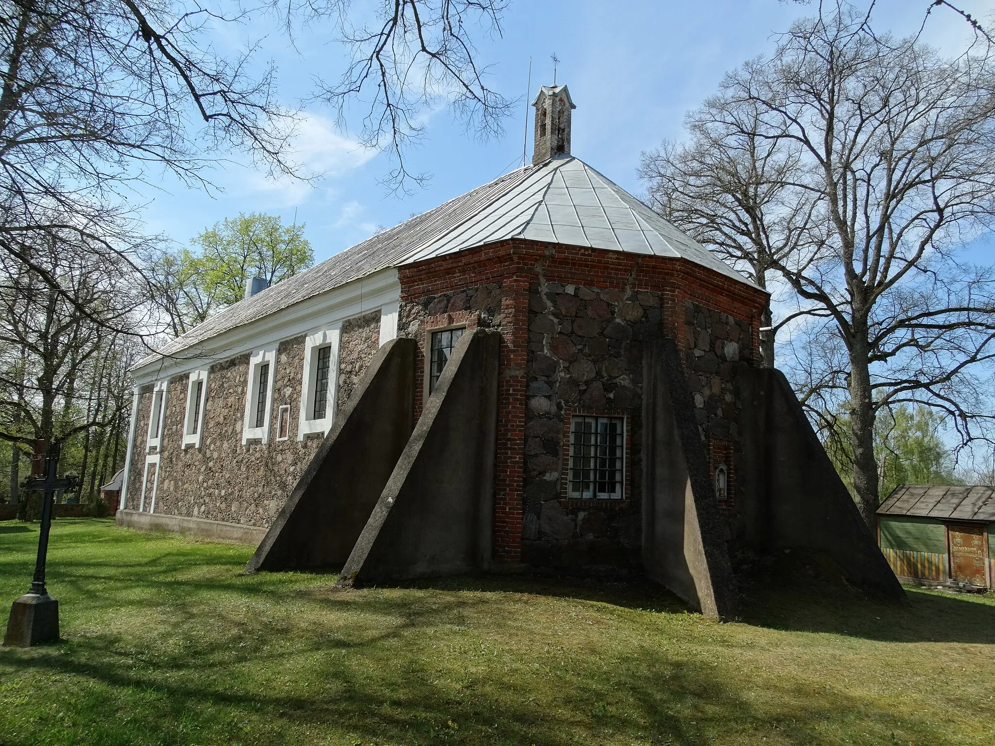 Photo showing: Dambava Church, Radviliškis District, Lithuania